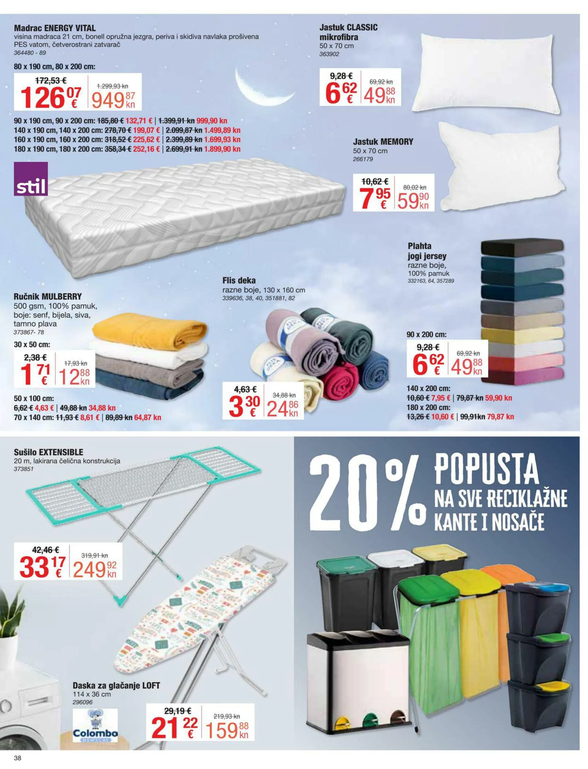 Katalog Pevex od 31. kolovoza do 25. rujna 2023. - Pregled Stranica 38