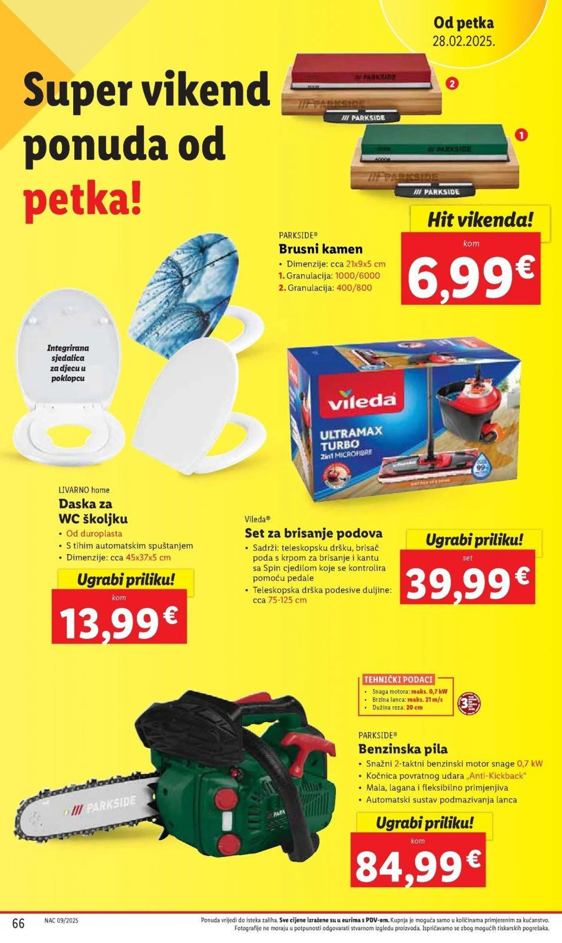 Katalog Lidl katalog do 02.03.2025 od 20. veljače do 2. ožujka 2025. - Pregled Stranica 66