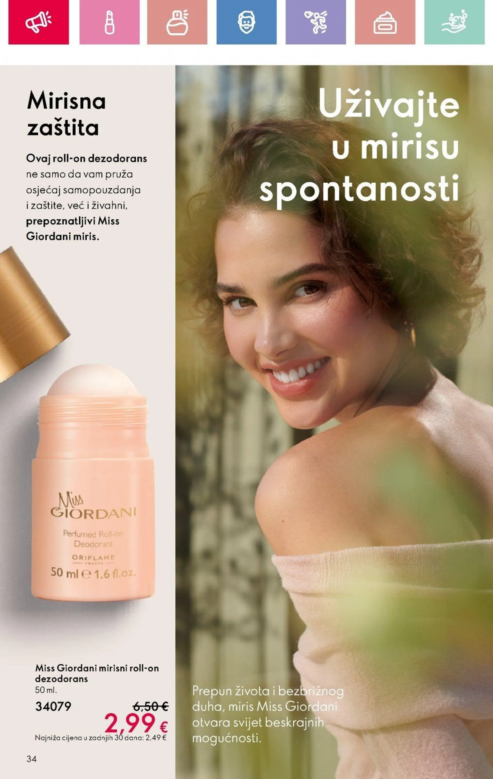 Katalog Oriflame katalog do 08.03.2025 od 20. veljače do 8. ožujka 2025. - Pregled Stranica 34