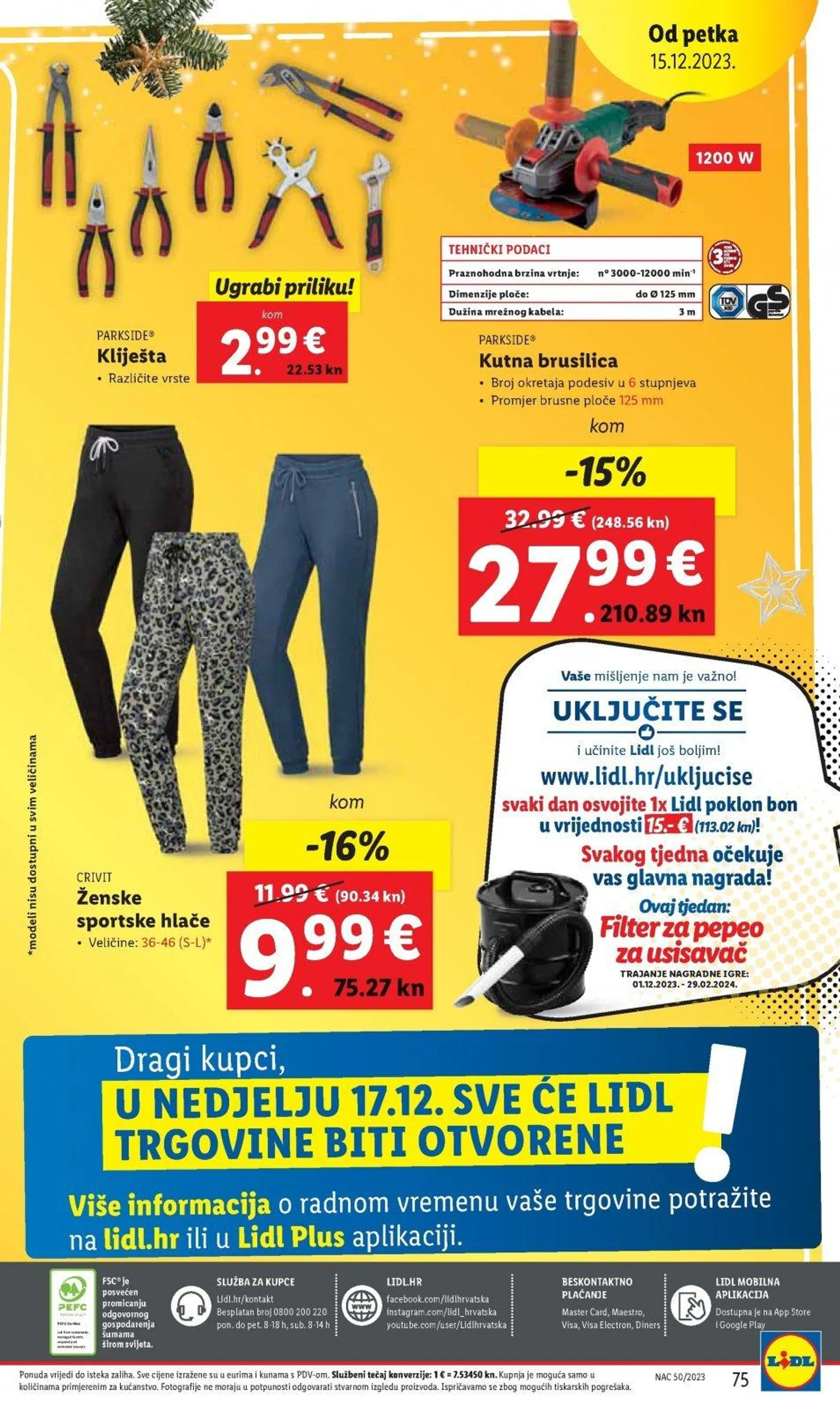 Katalog Lidl katalog do 17.12.2023 od 7. prosinca do 17. prosinca 2023. - Pregled Stranica 75