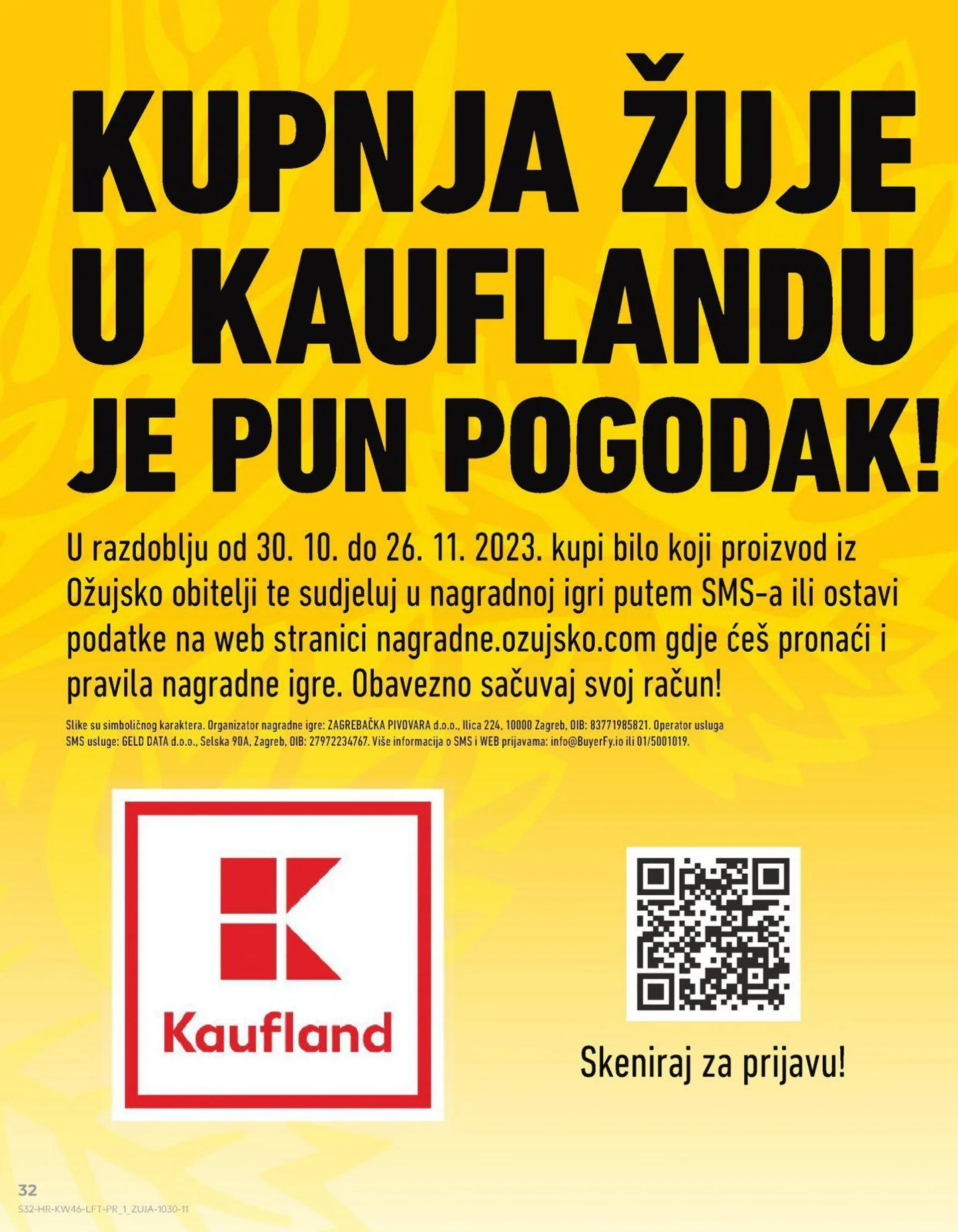 Katalog Kaufland katalog do 21.11.2023 od 15. studenoga do 21. studenoga 2023. - Pregled Stranica 32