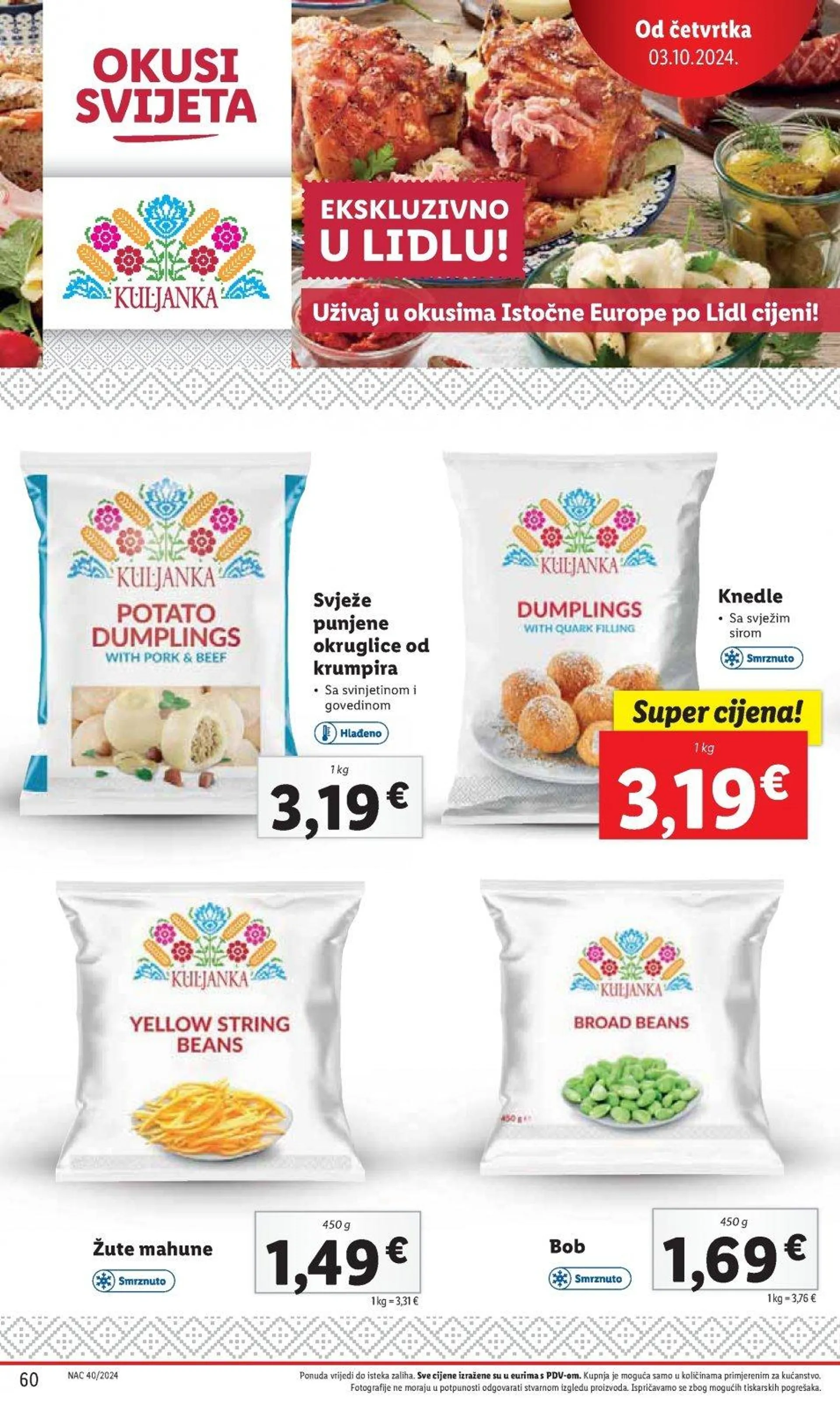 Katalog Lidl katalog do 06.10.2024 od 27. rujna do 6. listopada 2024. - Pregled Stranica 60