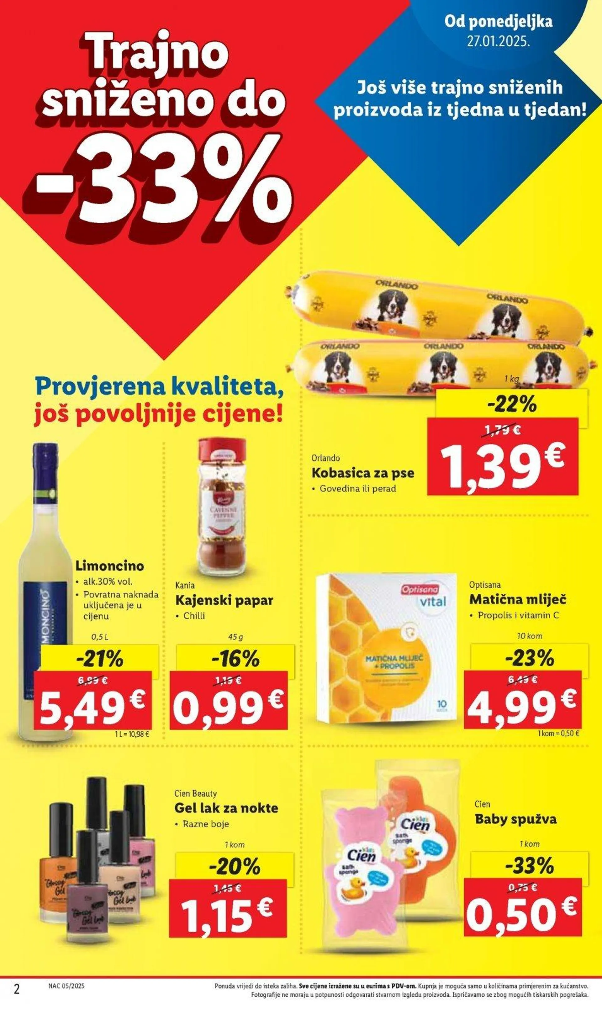 Katalog Lidl katalog do 02.02.2025 od 23. siječnja do 2. veljače 2025. - Pregled Stranica 2