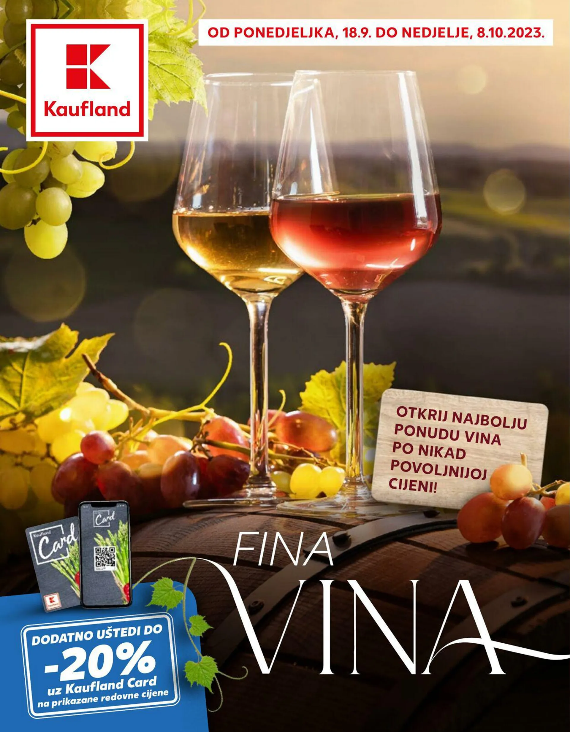 Katalog Kaufland od 18. rujna do 8. listopada 2023. - Pregled Stranica 1