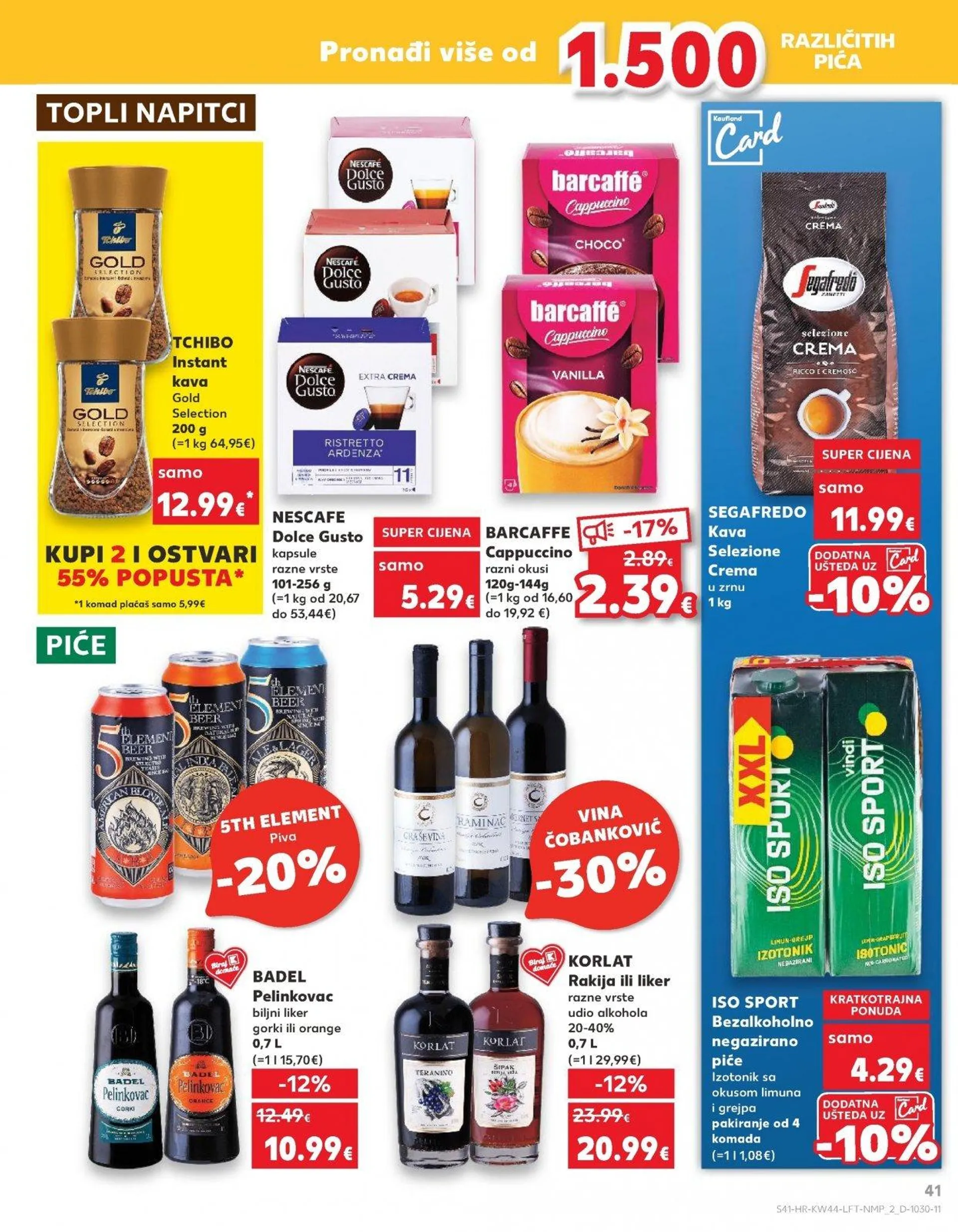 Katalog Kaufland katalog do 05.11.2024 od 30. listopada do 5. studenoga 2024. - Pregled Stranica 41