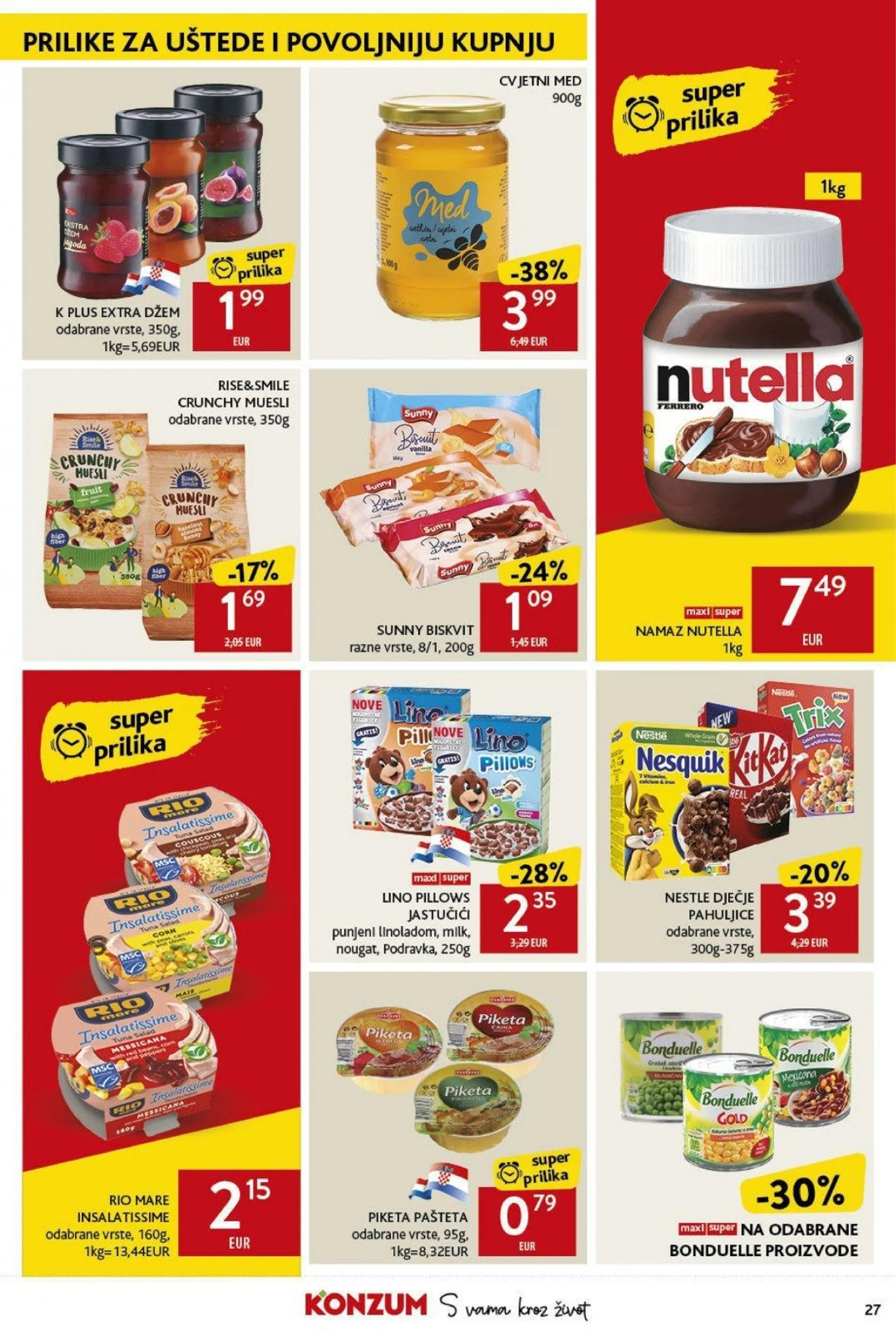 Katalog Konzum katalog do 13.11.2024 od 7. studenoga do 13. studenoga 2024. - Pregled Stranica 27