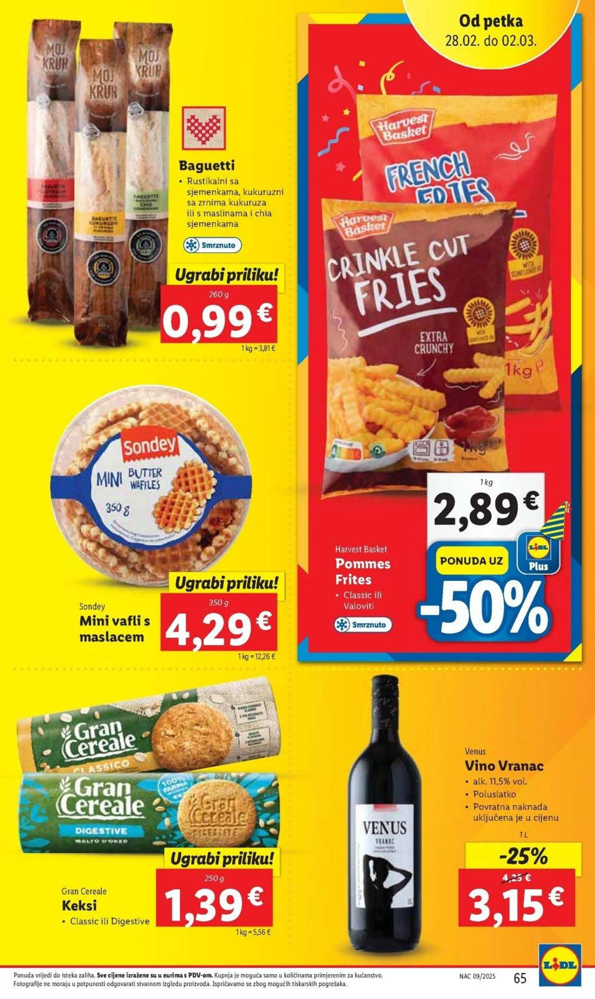 Katalog Lidl katalog do 02.03.2025 od 20. veljače do 2. ožujka 2025. - Pregled Stranica 65