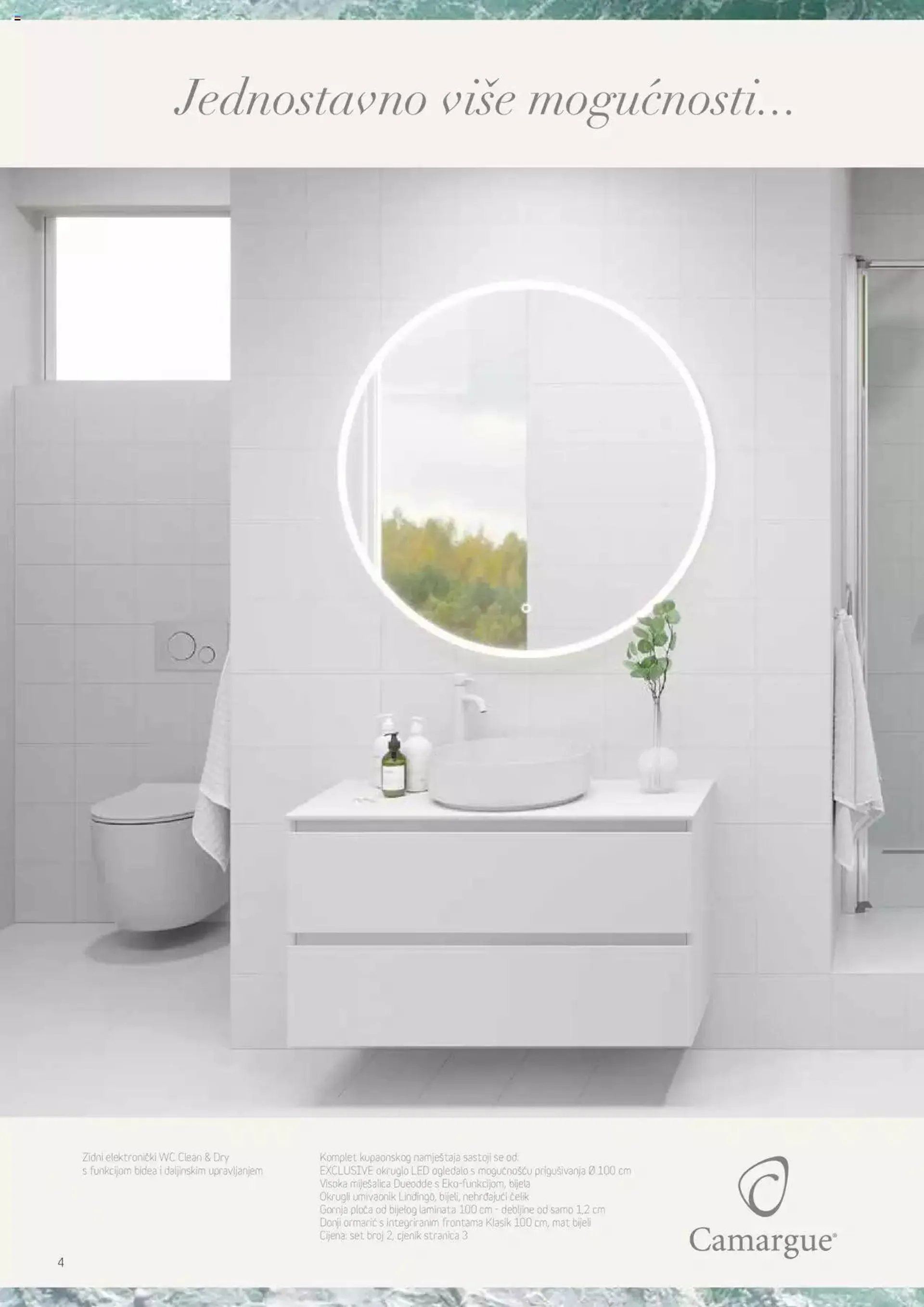 Katalog Katalog Camargue kupaonica Skargard Bauhaus od 10. ožujka do 31. prosinca 2023. - Pregled Stranica 4