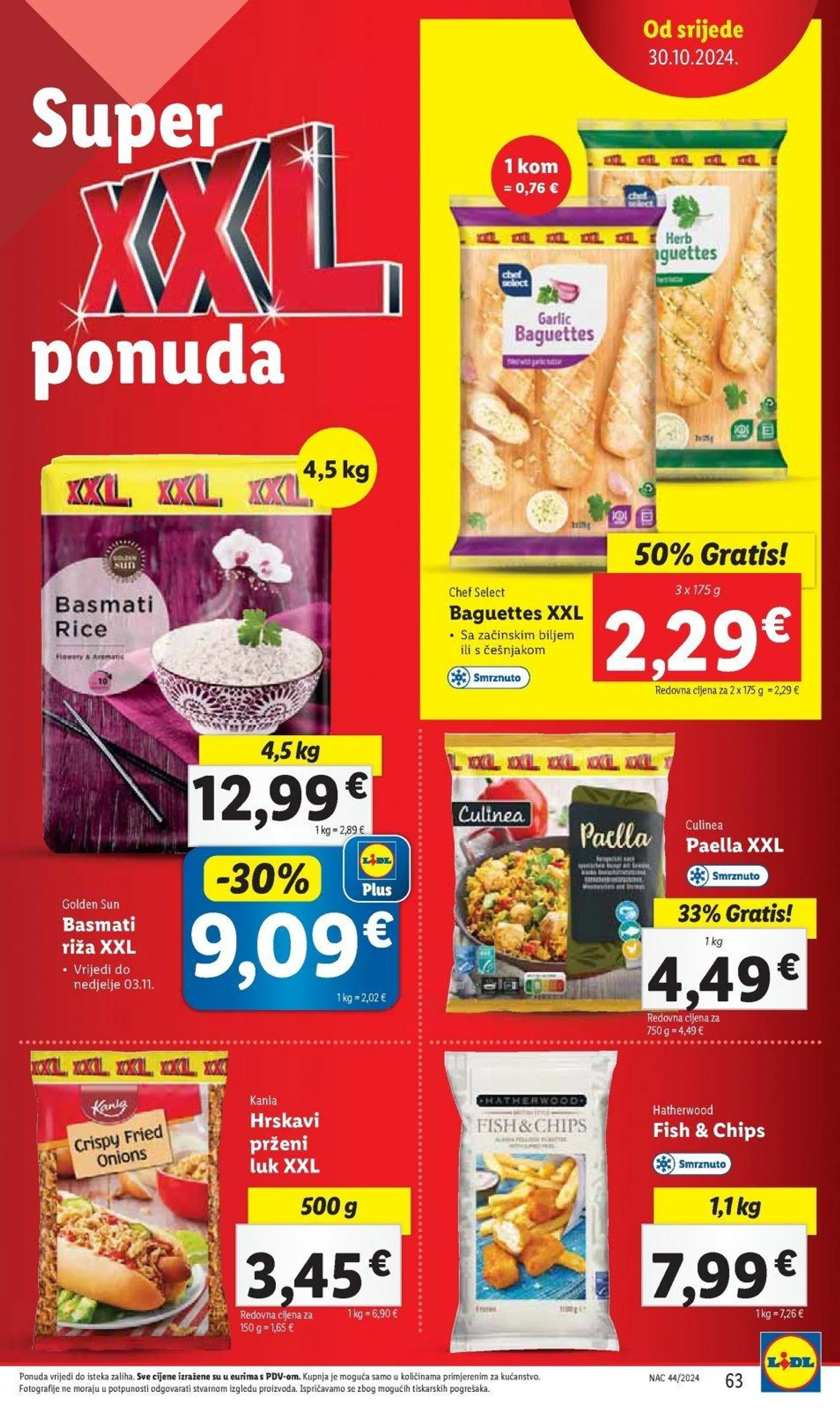 Katalog Lidl katalog do 03.11.2024 od 25. listopada do 3. studenoga 2024. - Pregled Stranica 63