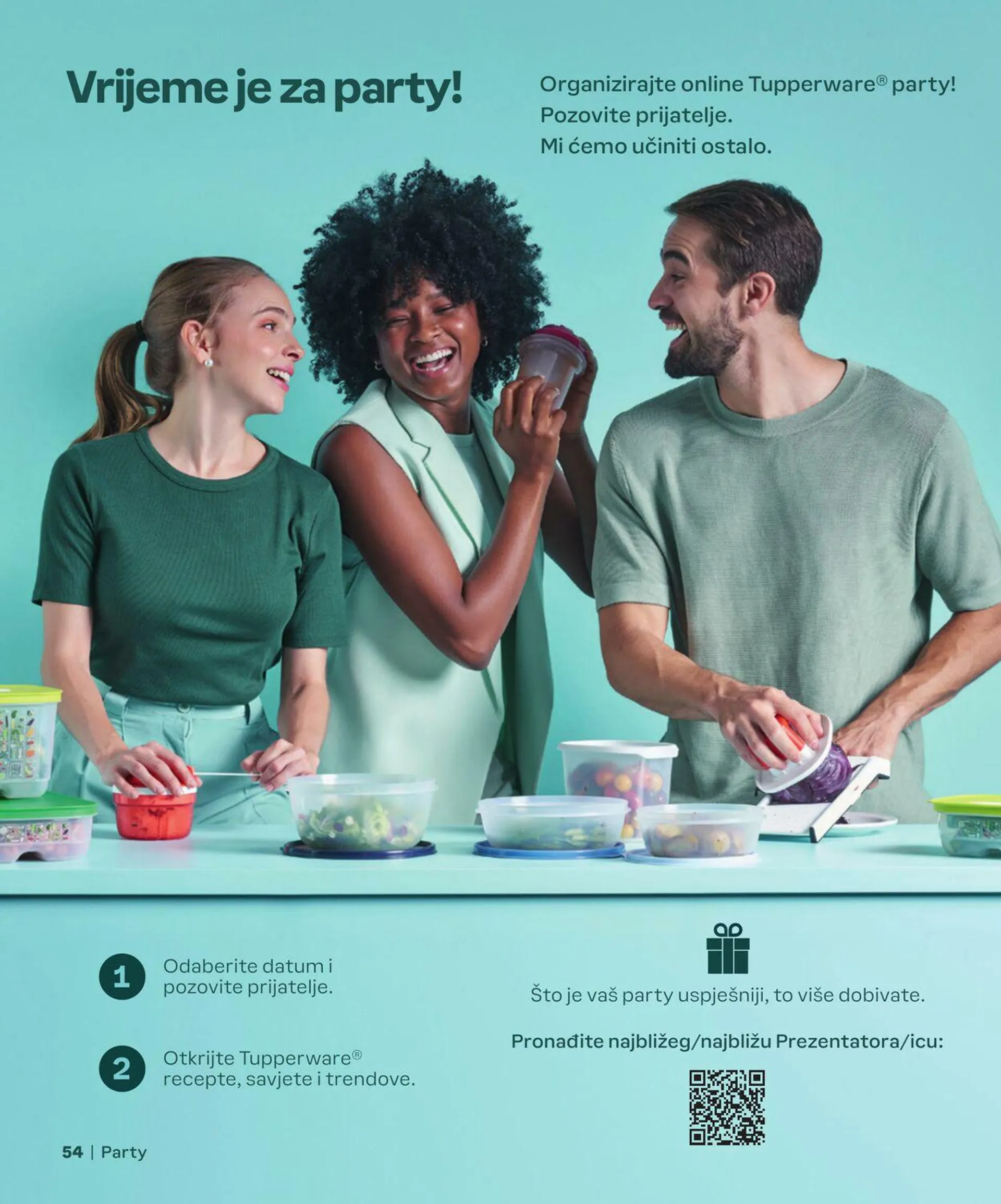 Katalog Tupperware od 1. ožujka do 31. kolovoza 2024. - Pregled Stranica 54