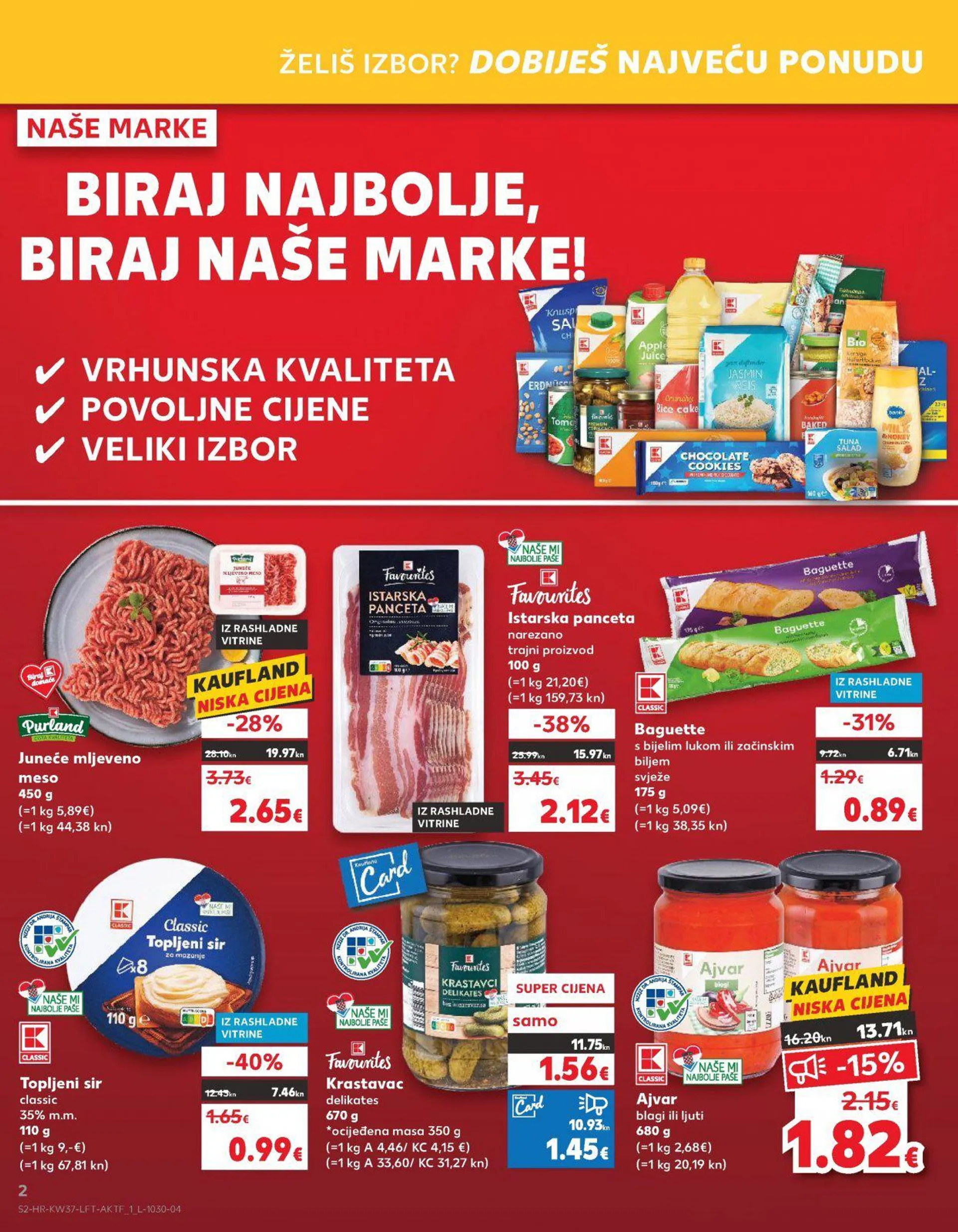 Katalog Kaufland katalog do 19.09.2023 od 13. rujna do 19. rujna 2023. - Pregled Stranica 2