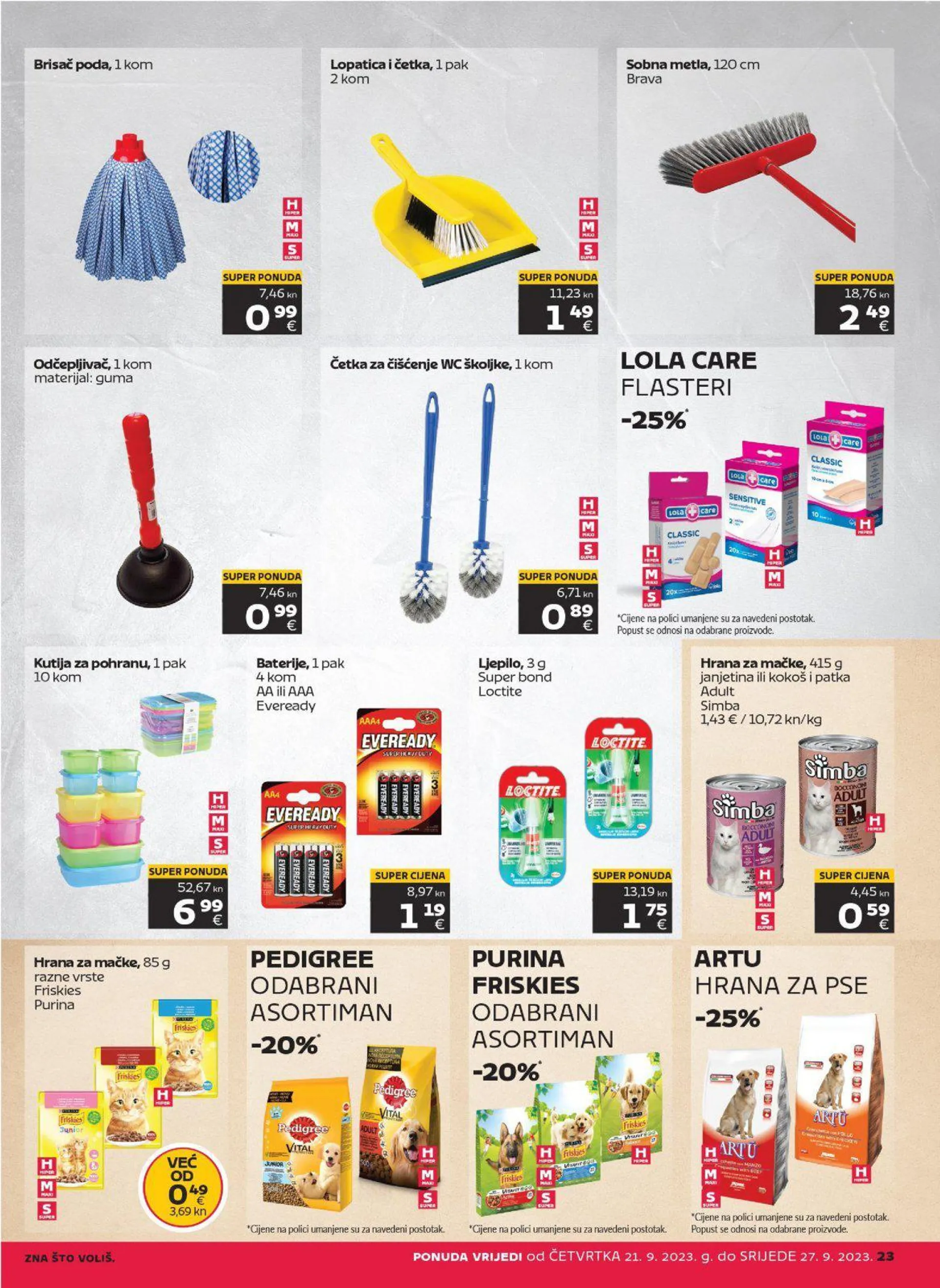 Katalog Tommy katalog do 27.09.2023 od 21. rujna do 27. rujna 2023. - Pregled Stranica 23