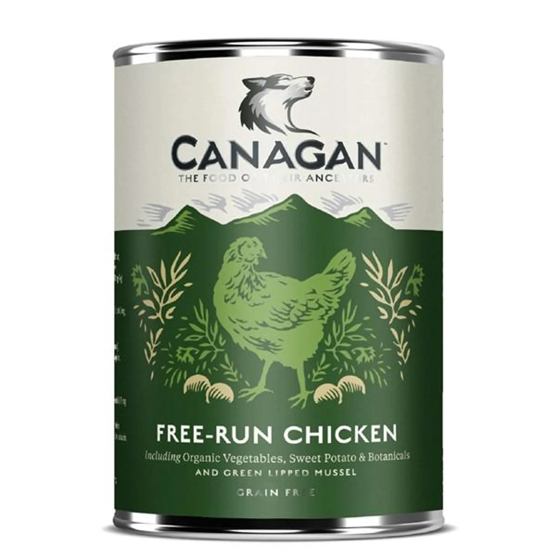 CANAGAN Piletina iz slobodnog uzgoja s organskim povrćem, 400g