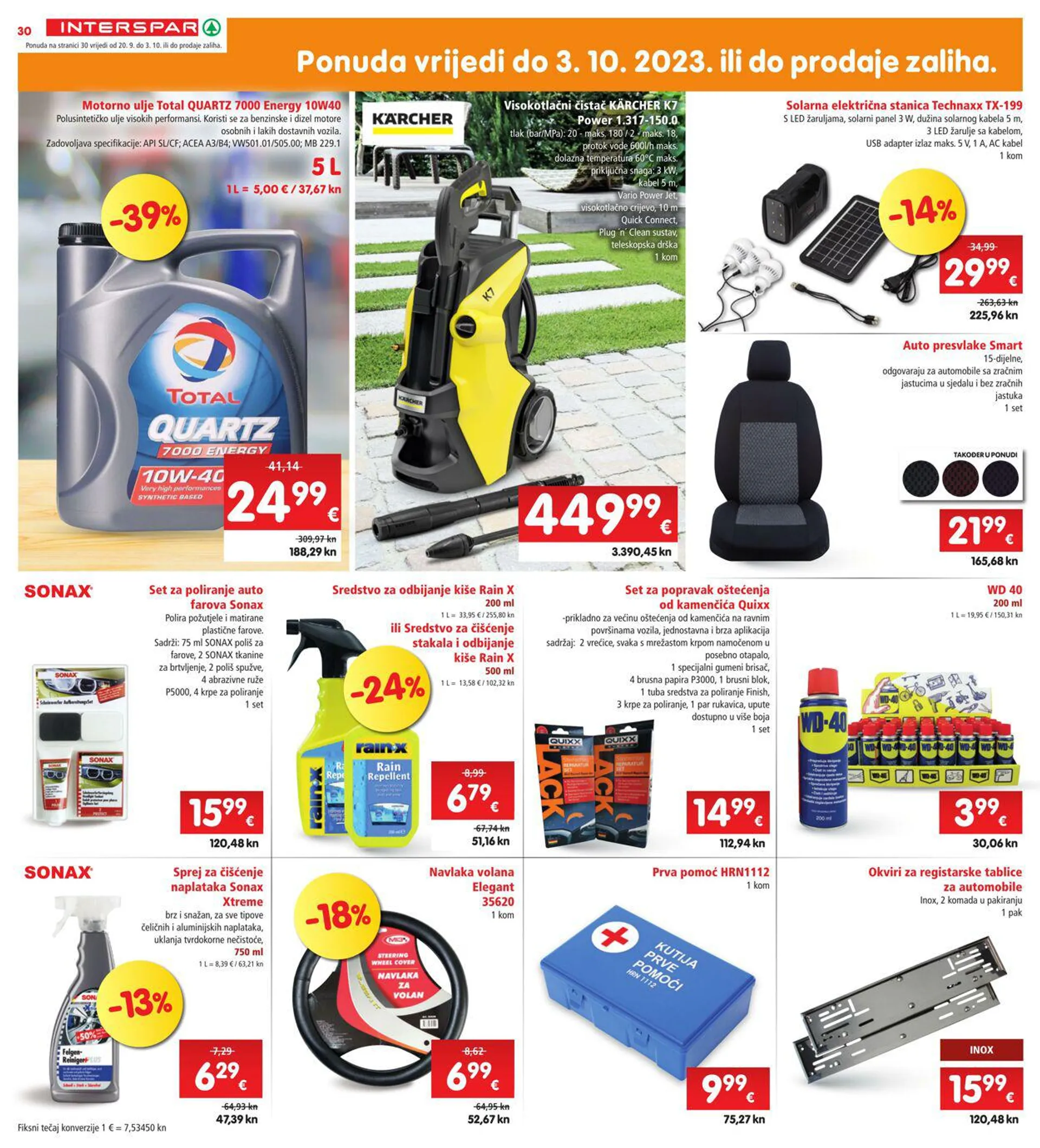 Katalog Interspar od 20. rujna do 26. rujna 2023. - Pregled Stranica 30