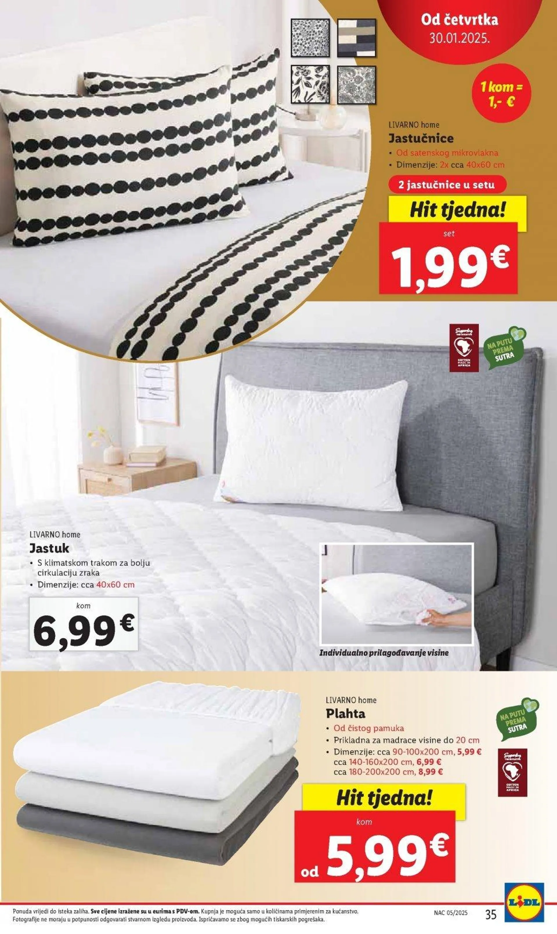 Katalog Lidl katalog do 02.02.2025 od 23. siječnja do 2. veljače 2025. - Pregled Stranica 35