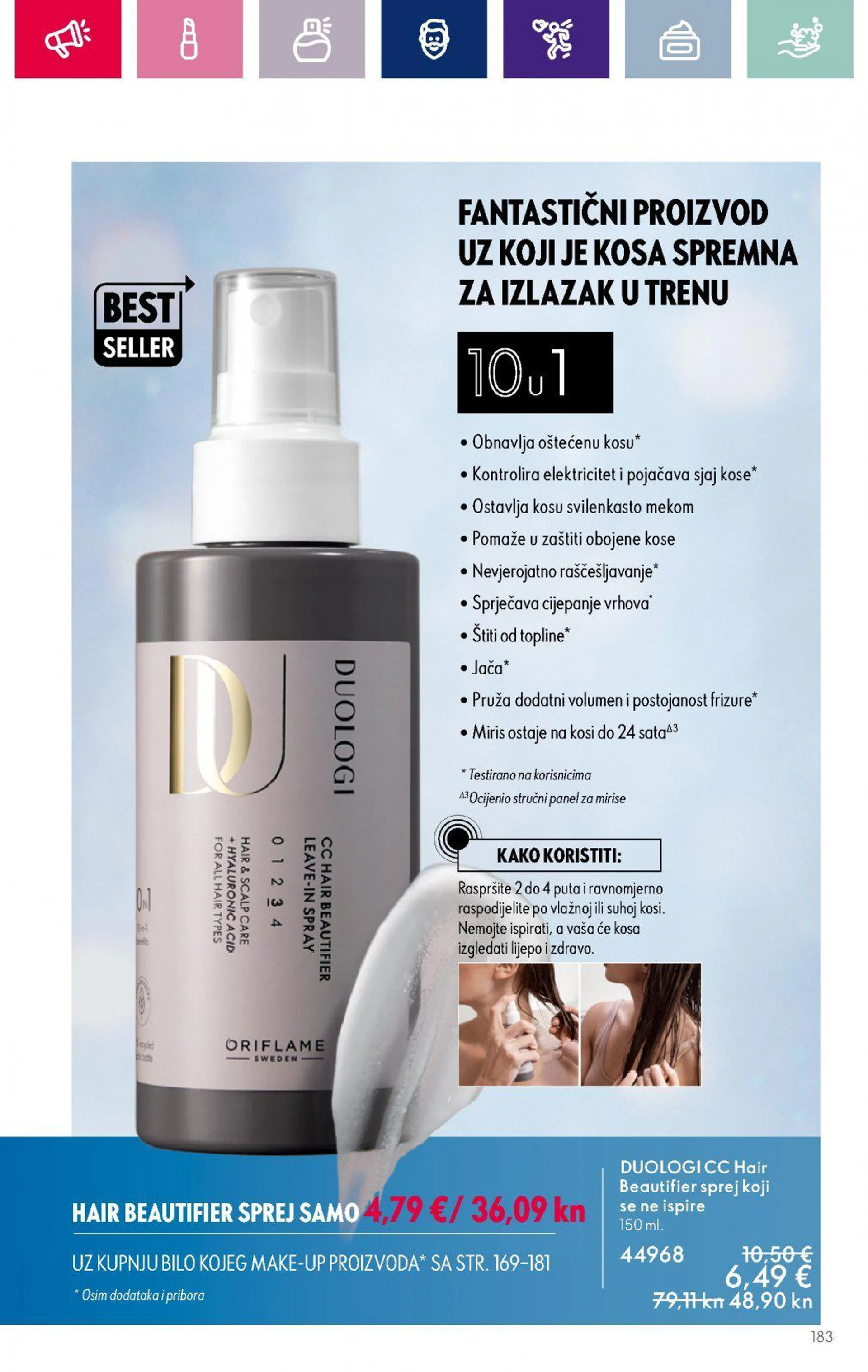 Katalog Oriflame katalog do 19.12.2023 od 30. studenoga do 19. prosinca 2023. - Pregled Stranica 185