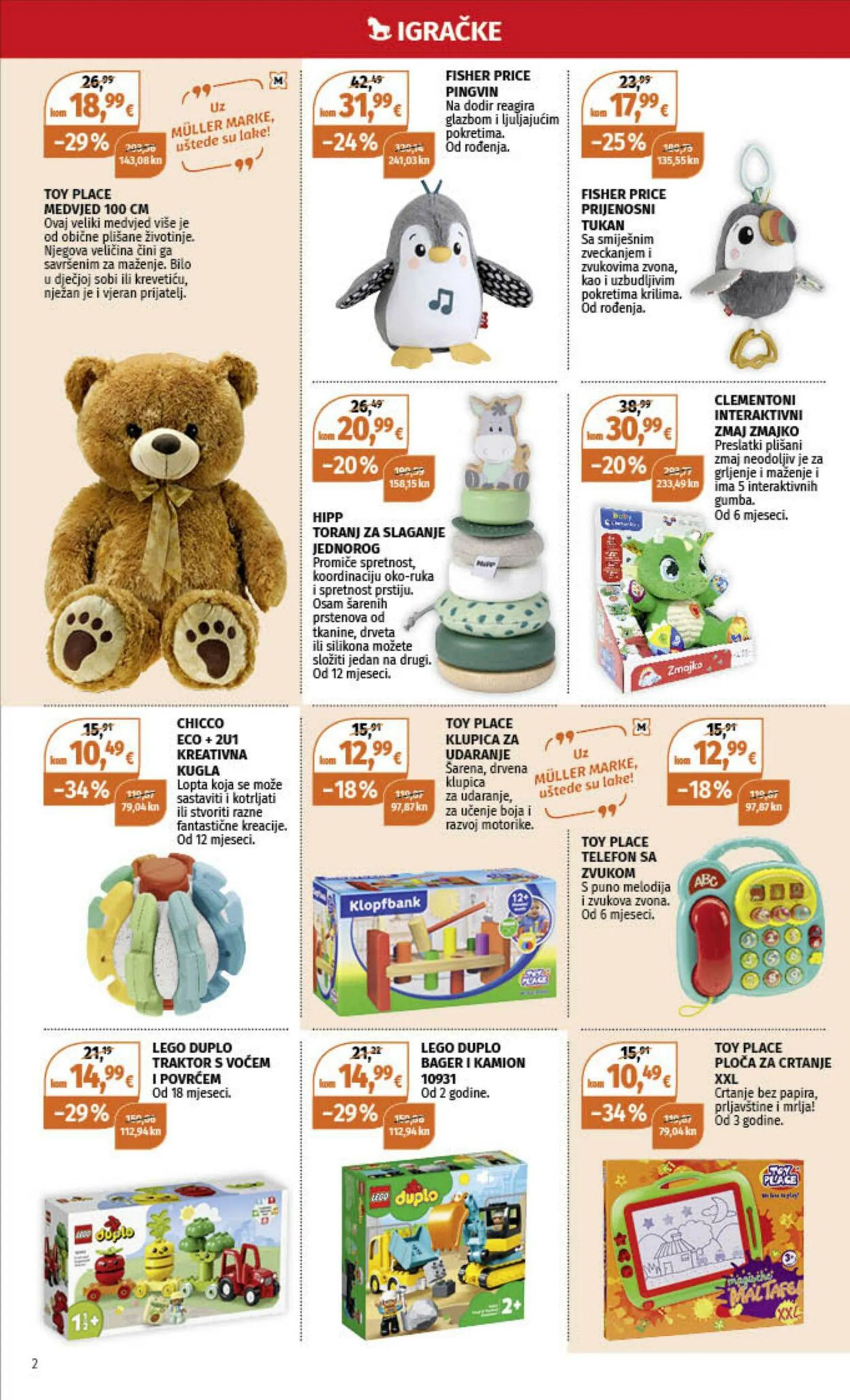 Katalog Müller - Božić 2023 od 27. studenoga do 10. prosinca 2023. - Pregled Stranica 2