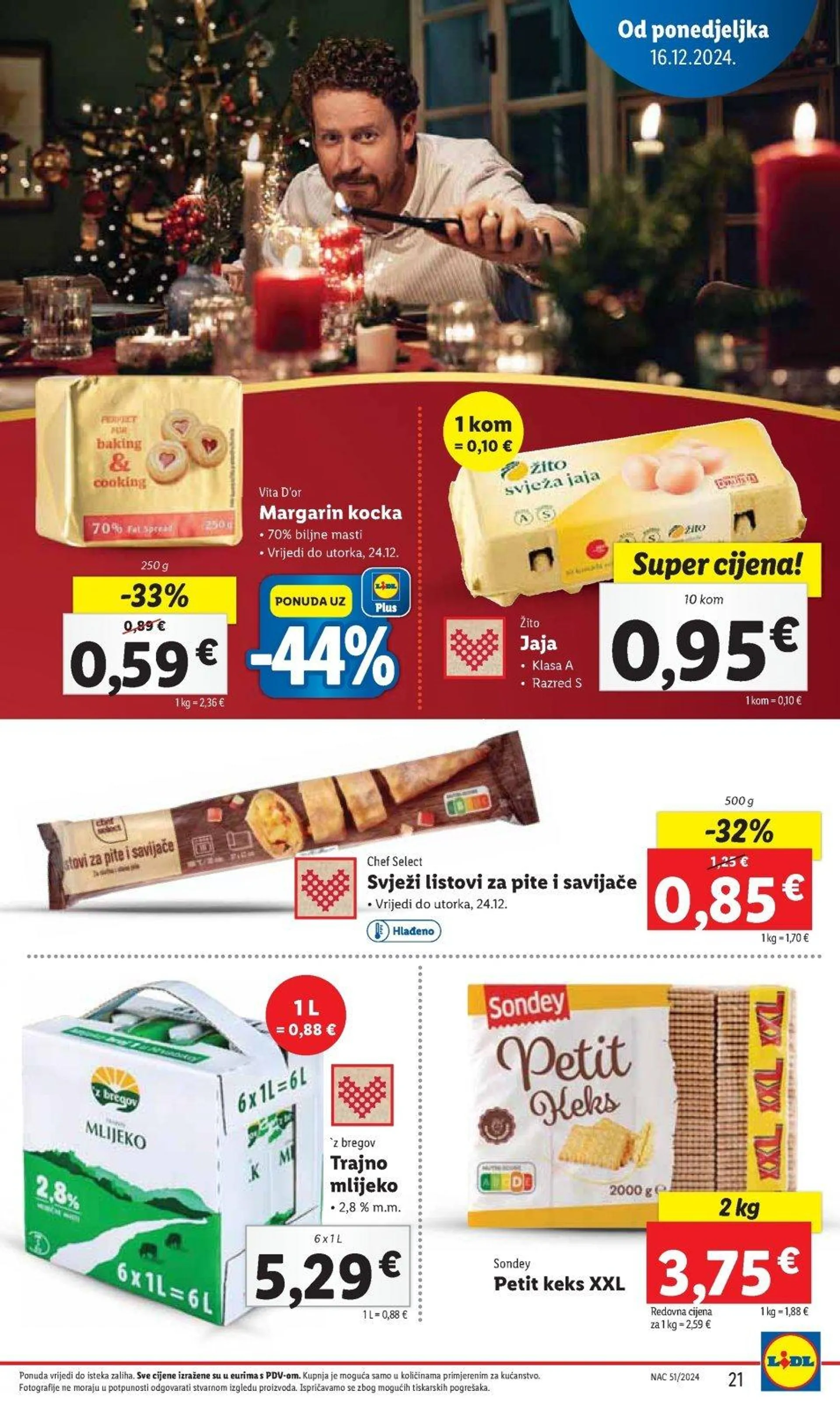 Katalog Lidl katalog do 24.12.2024 od 19. prosinca do 24. prosinca 2024. - Pregled Stranica 21