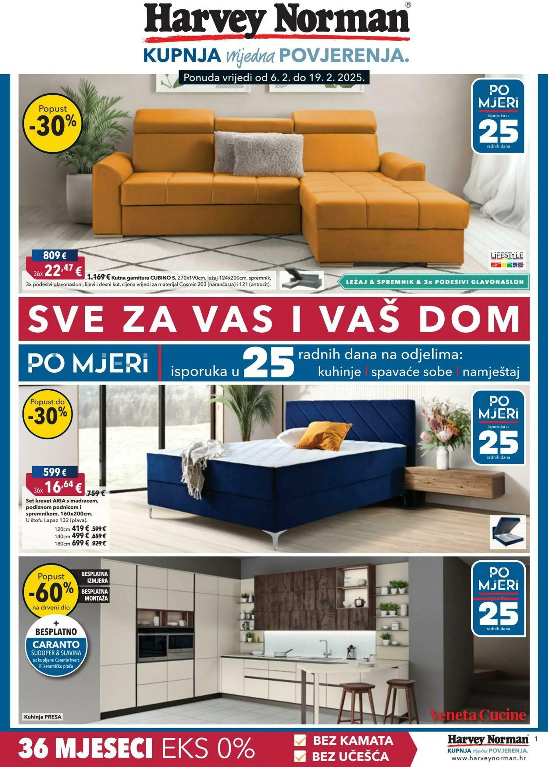 Katalog Harvey Norman od 10. veljače do 24. veljače 2025. - Pregled Stranica 1