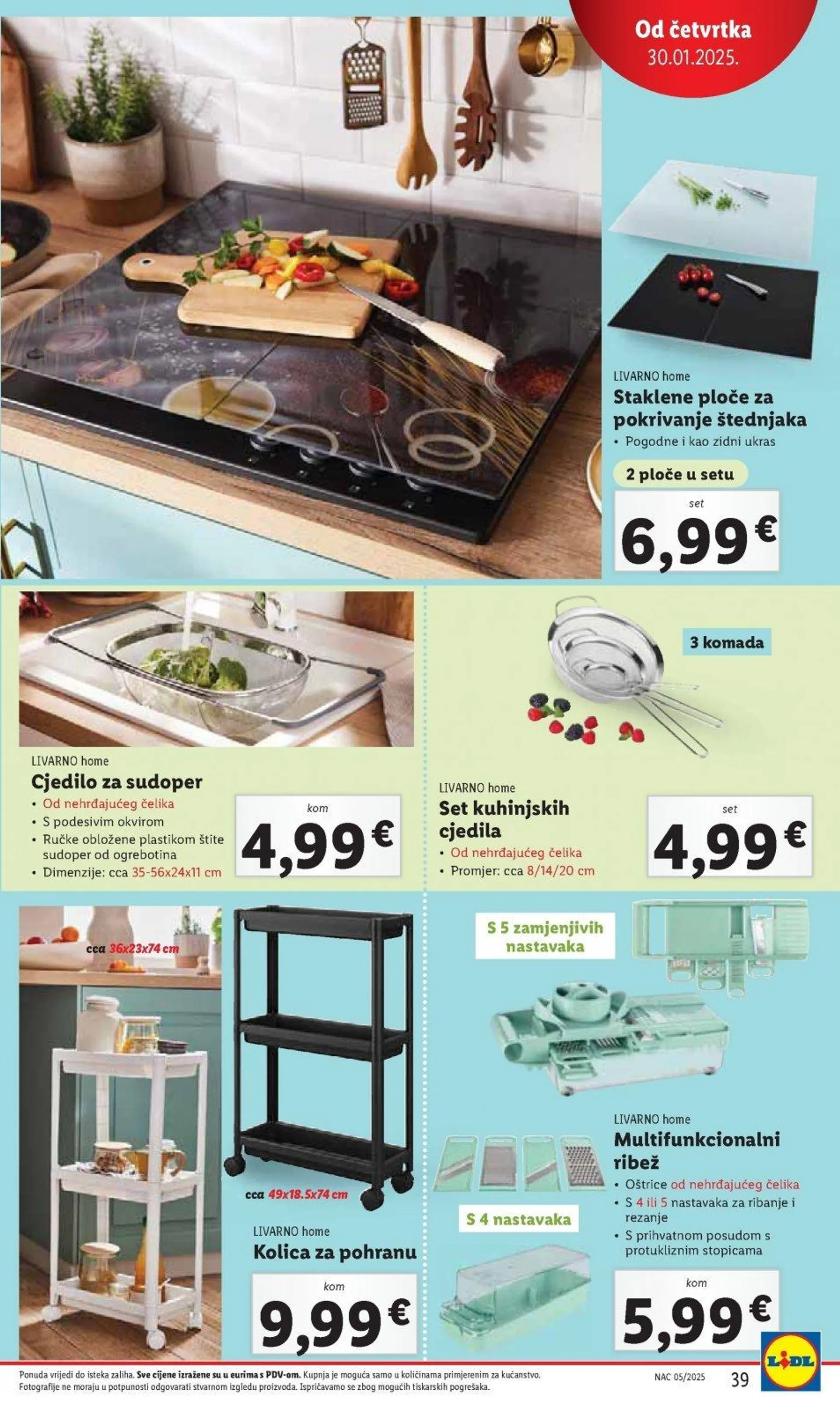 Katalog Lidl katalog do 02.02.2025 od 23. siječnja do 2. veljače 2025. - Pregled Stranica 39