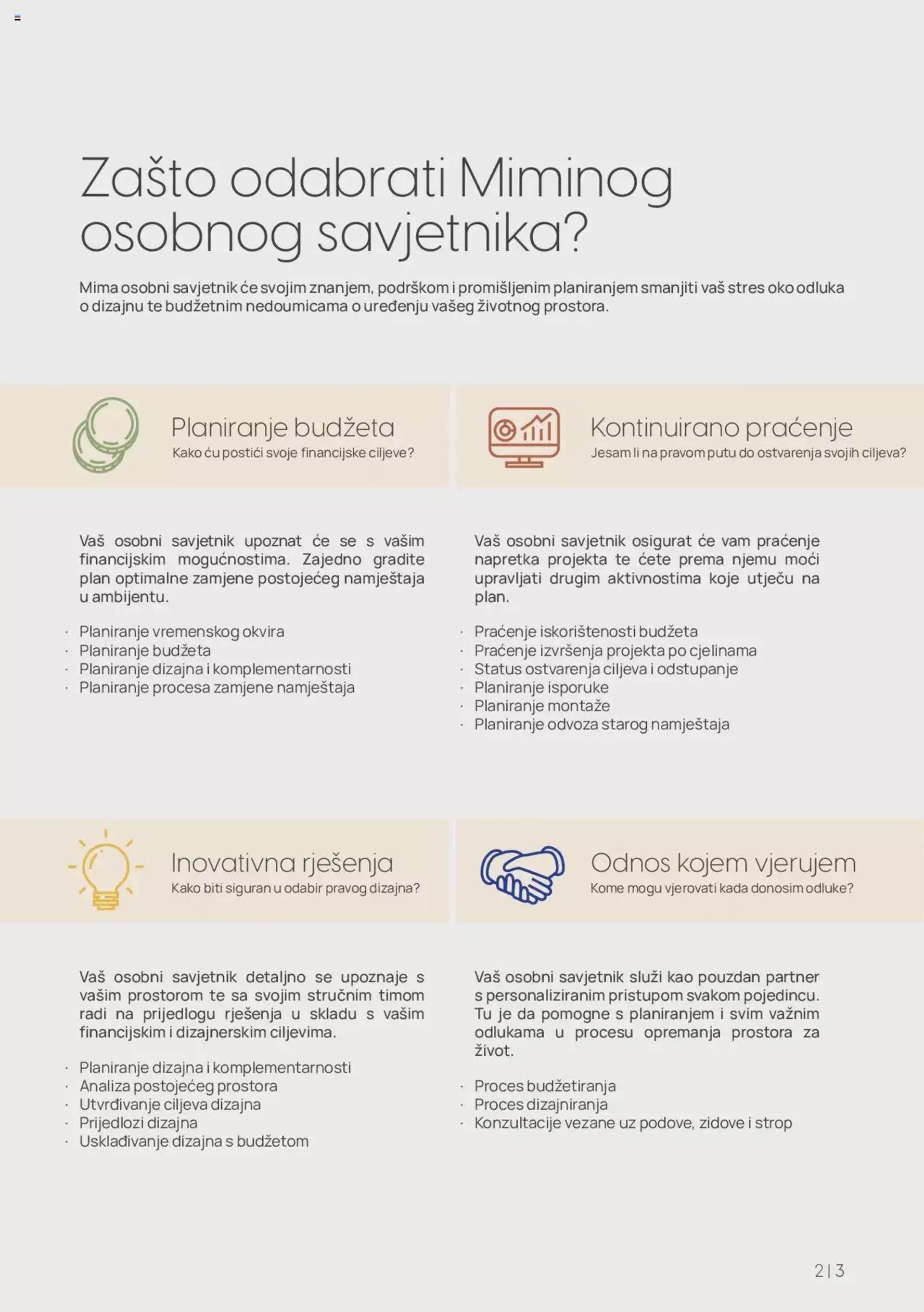 Katalog Mima namještaj - @Home brošura od 22. studenoga do 31. prosinca 2023. - Pregled Stranica 3