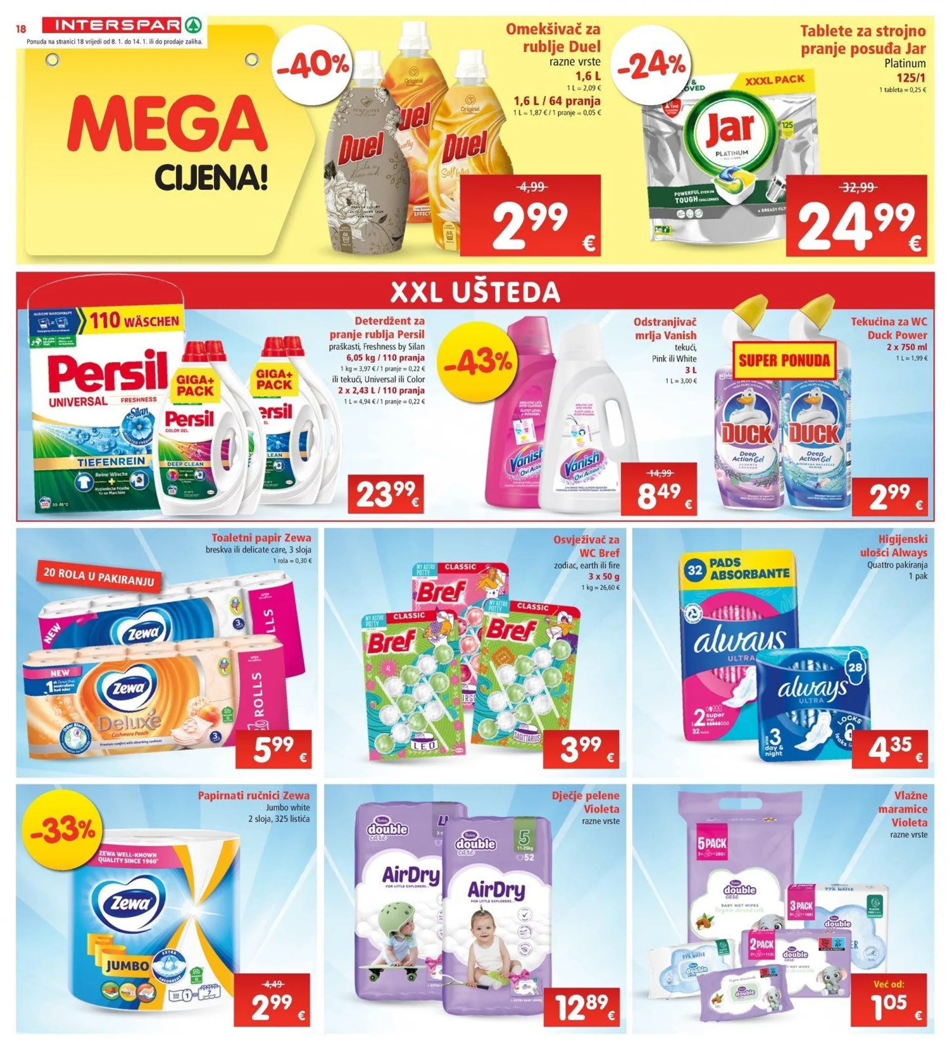 Katalog Interspar katalog do 14.01.2025 od 8. siječnja do 14. siječnja 2025. - Pregled Stranica 18