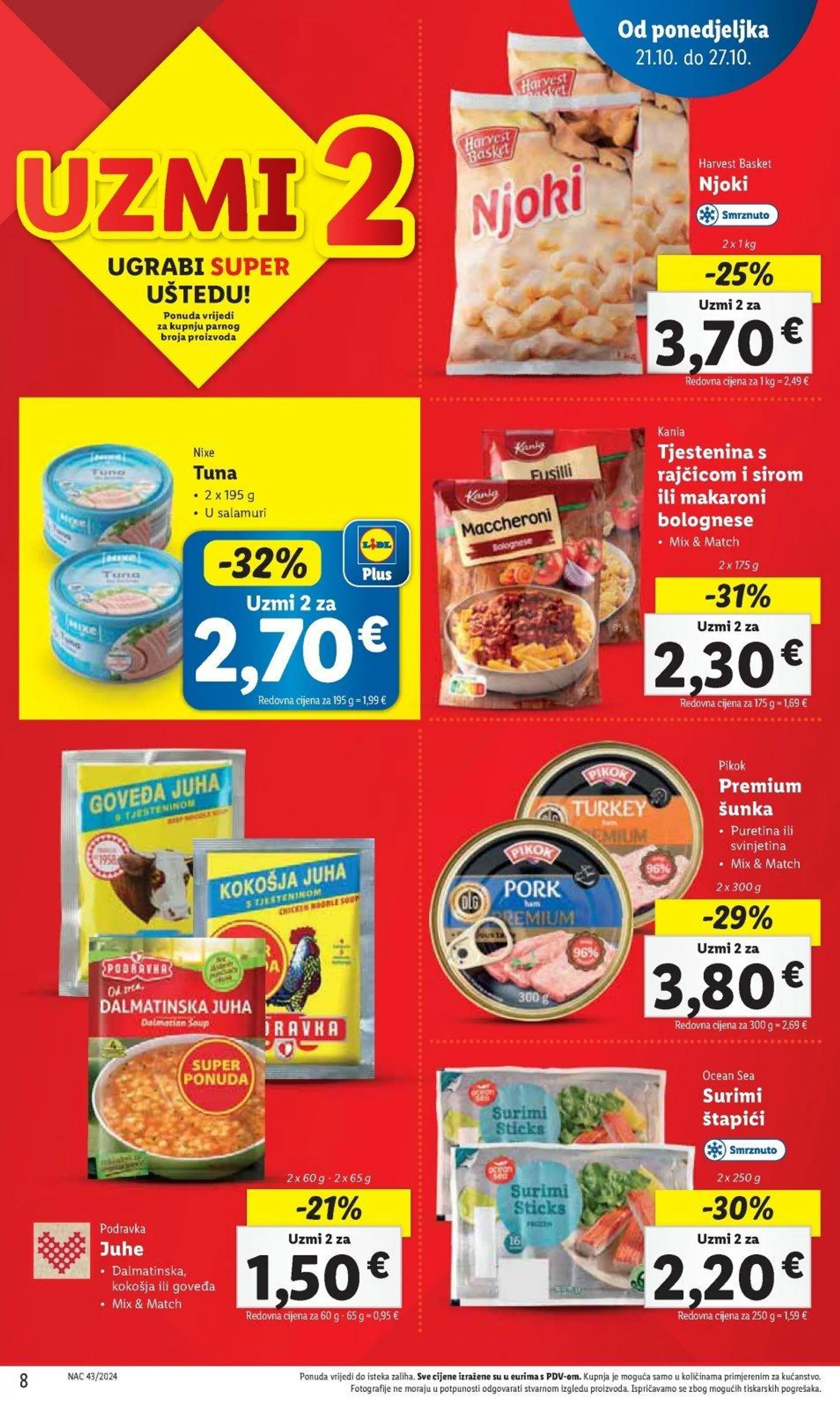 Katalog Lidl katalog do 27.10.2024 od 17. listopada do 27. listopada 2024. - Pregled Stranica 8