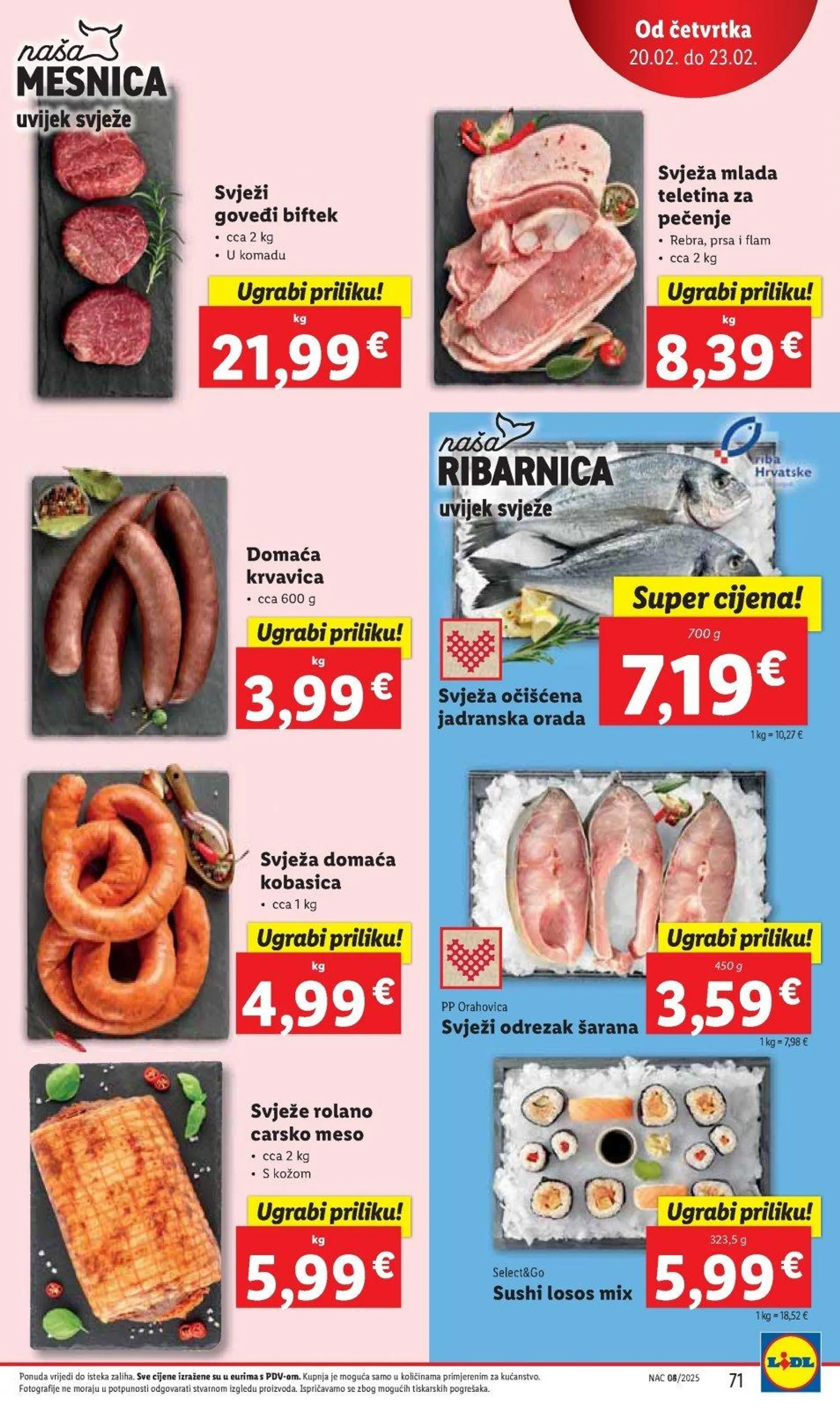 Katalog Lidl katalog do 23.02.2025 od 13. veljače do 23. veljače 2025. - Pregled Stranica 71