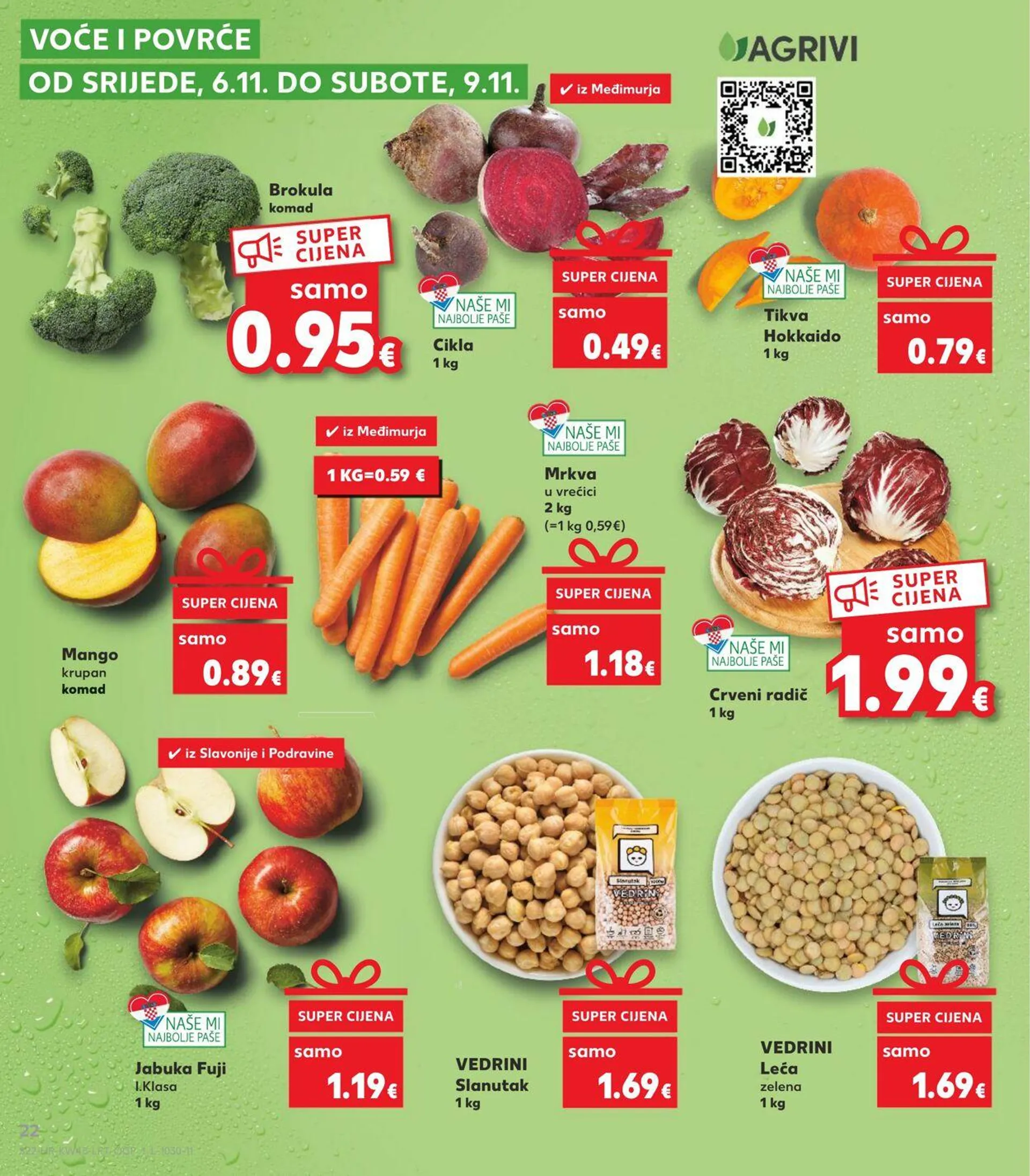 Katalog Kaufland od 6. studenoga do 12. studenoga 2024. - Pregled Stranica 22