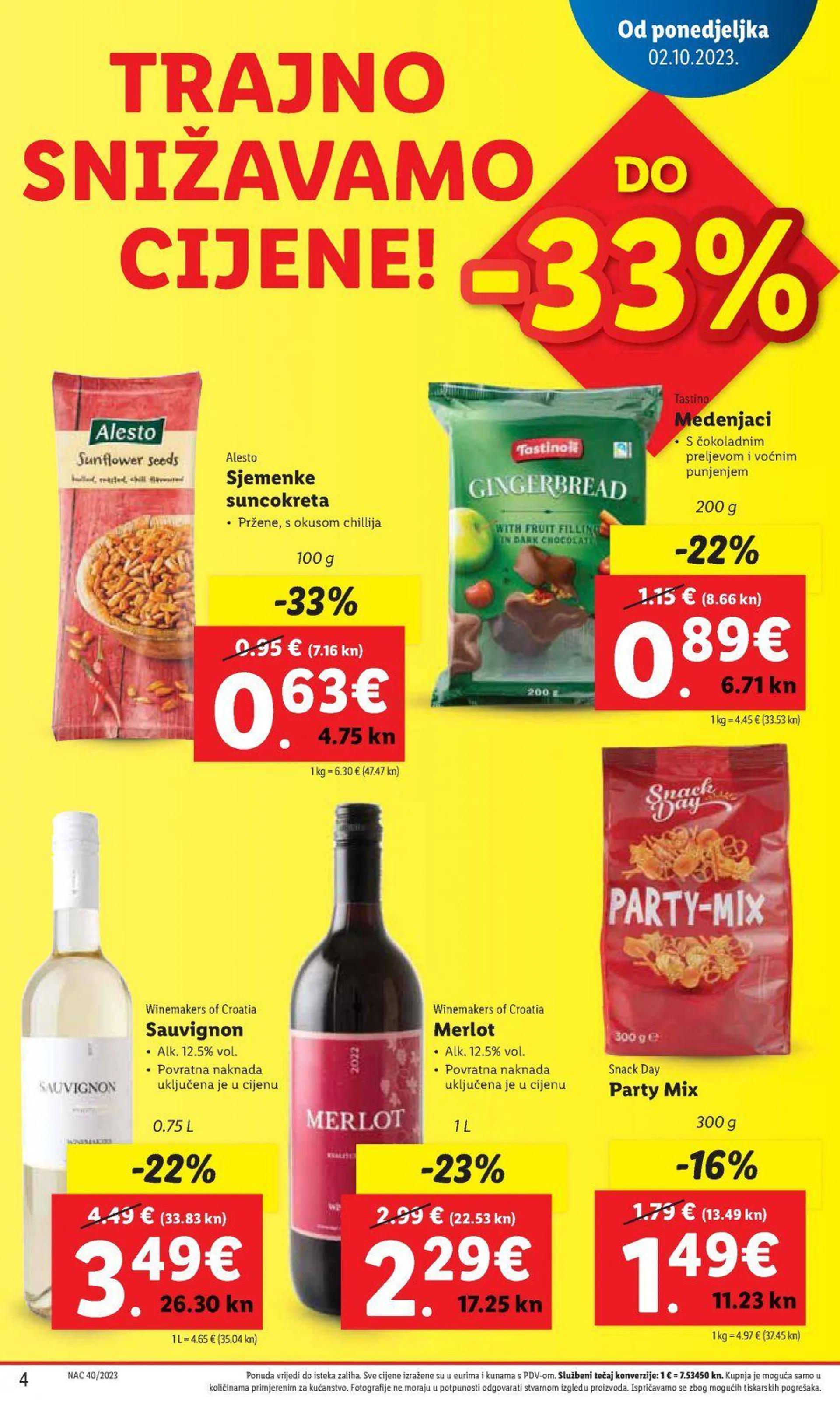 Katalog Lidl katalog do 08.10.2023 od 28. rujna do 8. listopada 2023. - Pregled Stranica 4