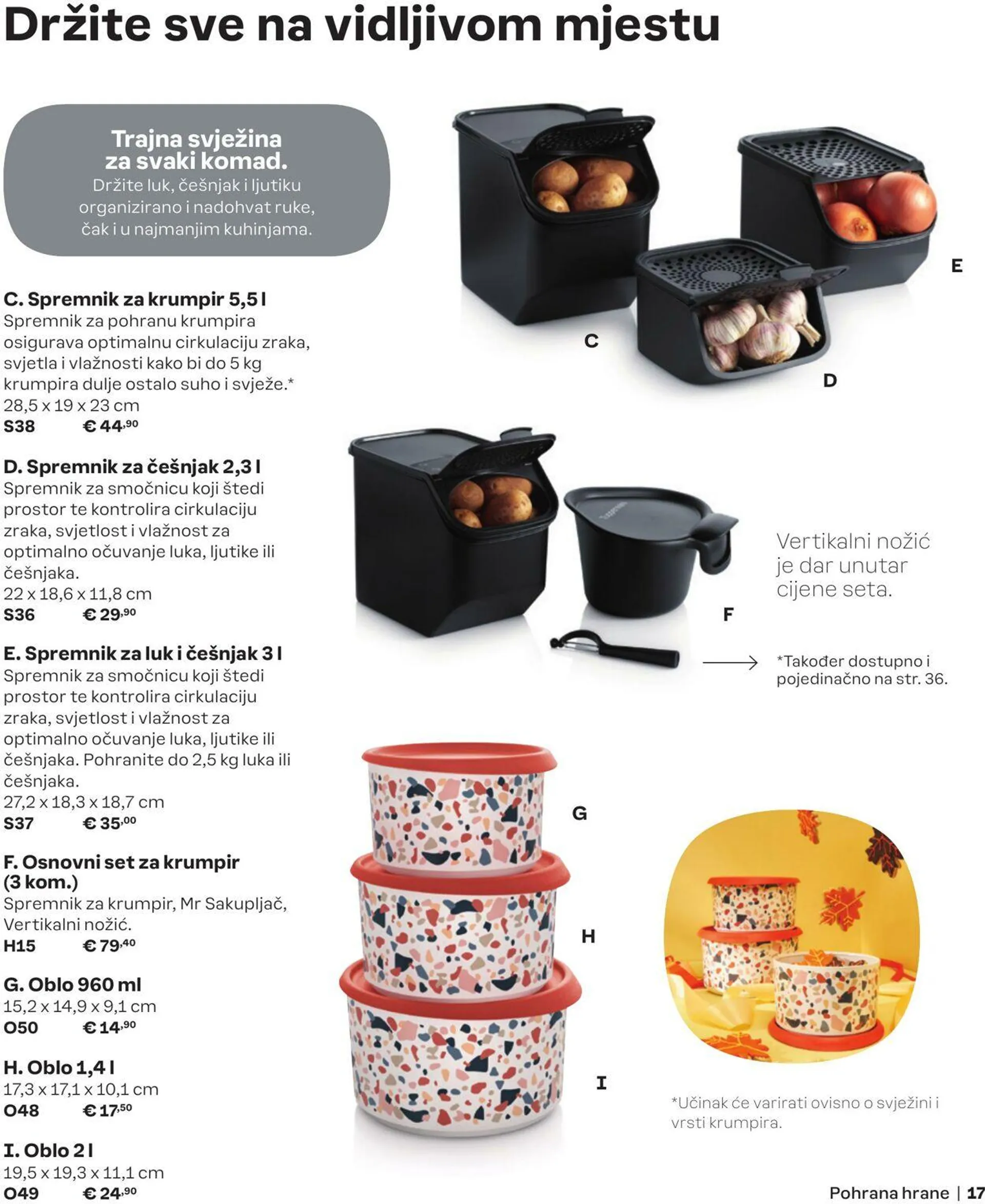 Katalog Tupperware od 16. listopada do 10. studenoga 2024. - Pregled Stranica 17