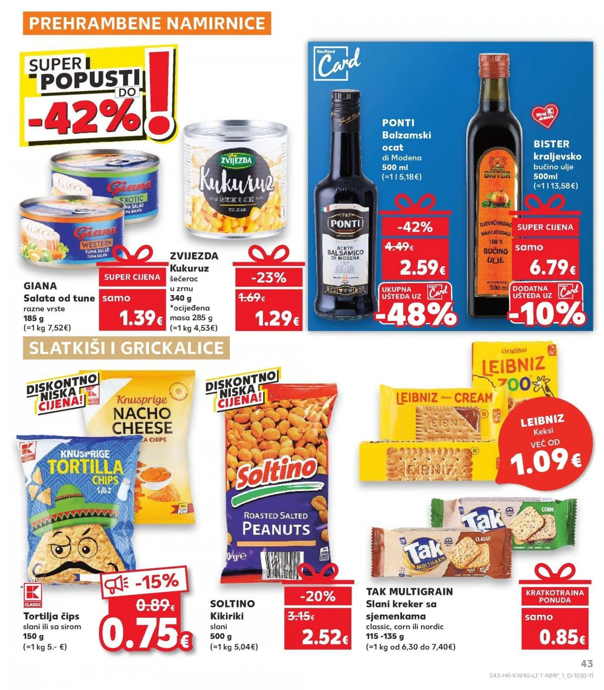 Katalog Kaufland katalog do 12.11.2024 od 6. studenoga do 12. studenoga 2024. - Pregled Stranica 43