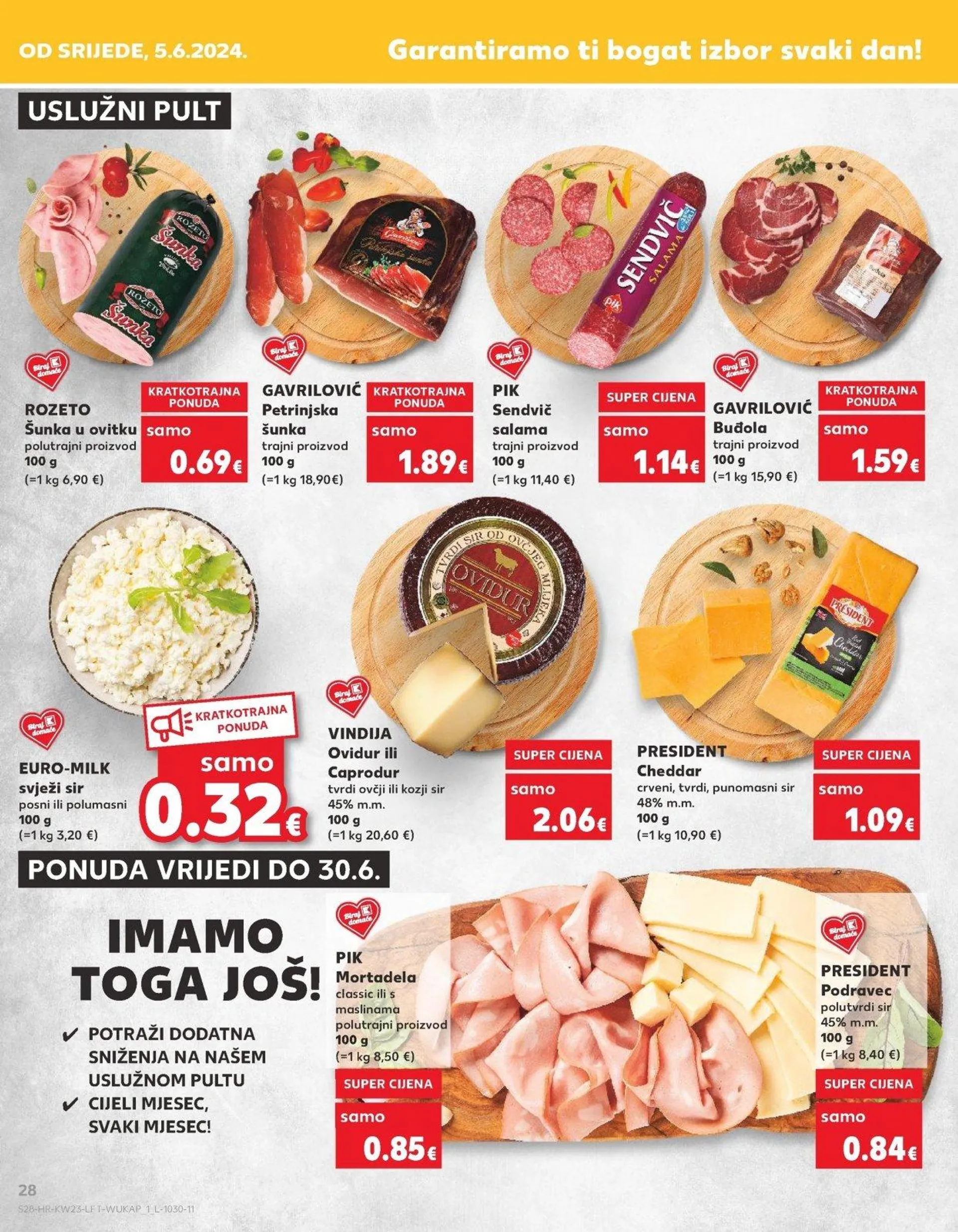 Katalog Kaufland katalog do 11.06.2024 od 5. lipnja do 11. lipnja 2024. - Pregled Stranica 28