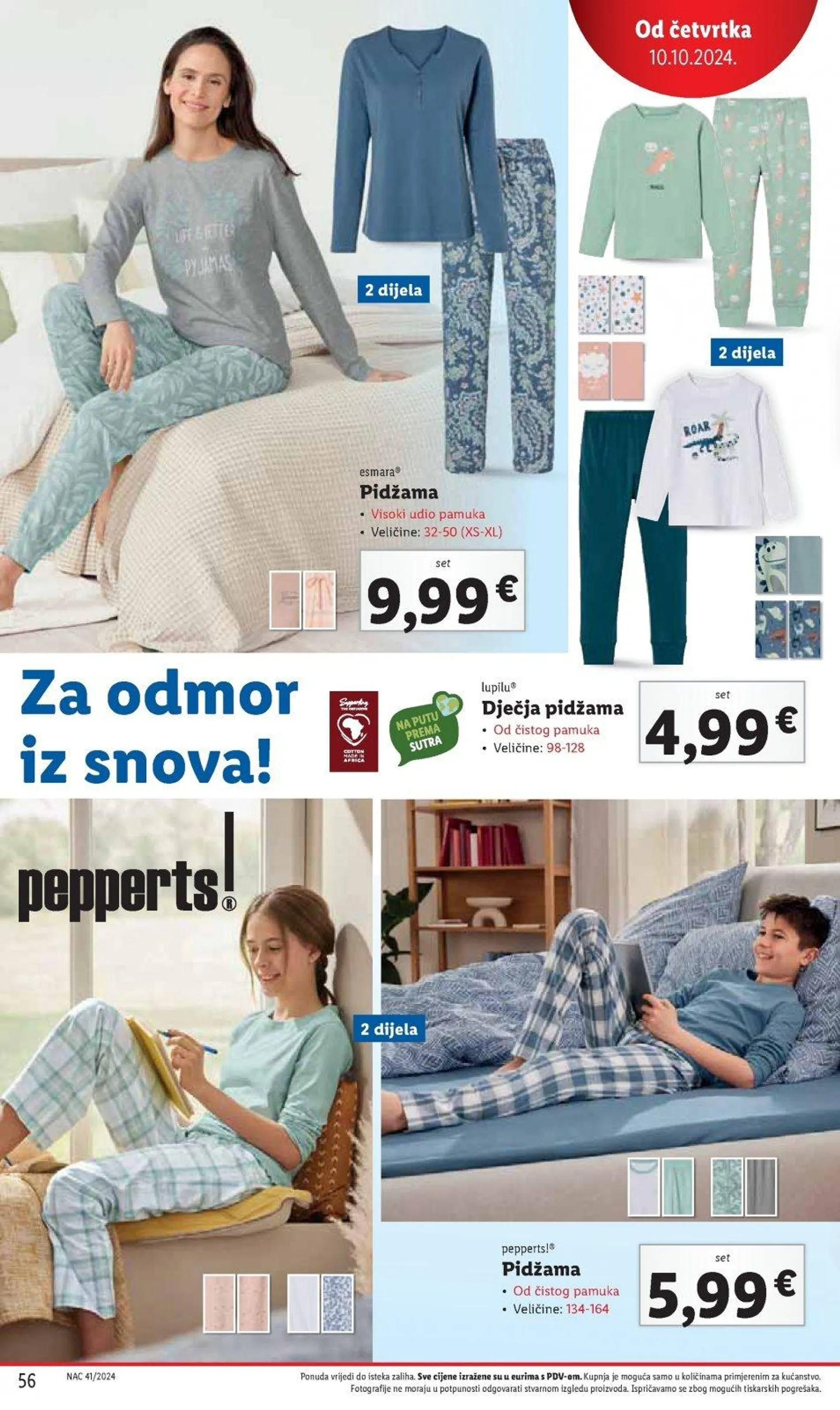 Katalog Lidl katalog do 13.10.2024 od 3. listopada do 13. listopada 2024. - Pregled Stranica 56