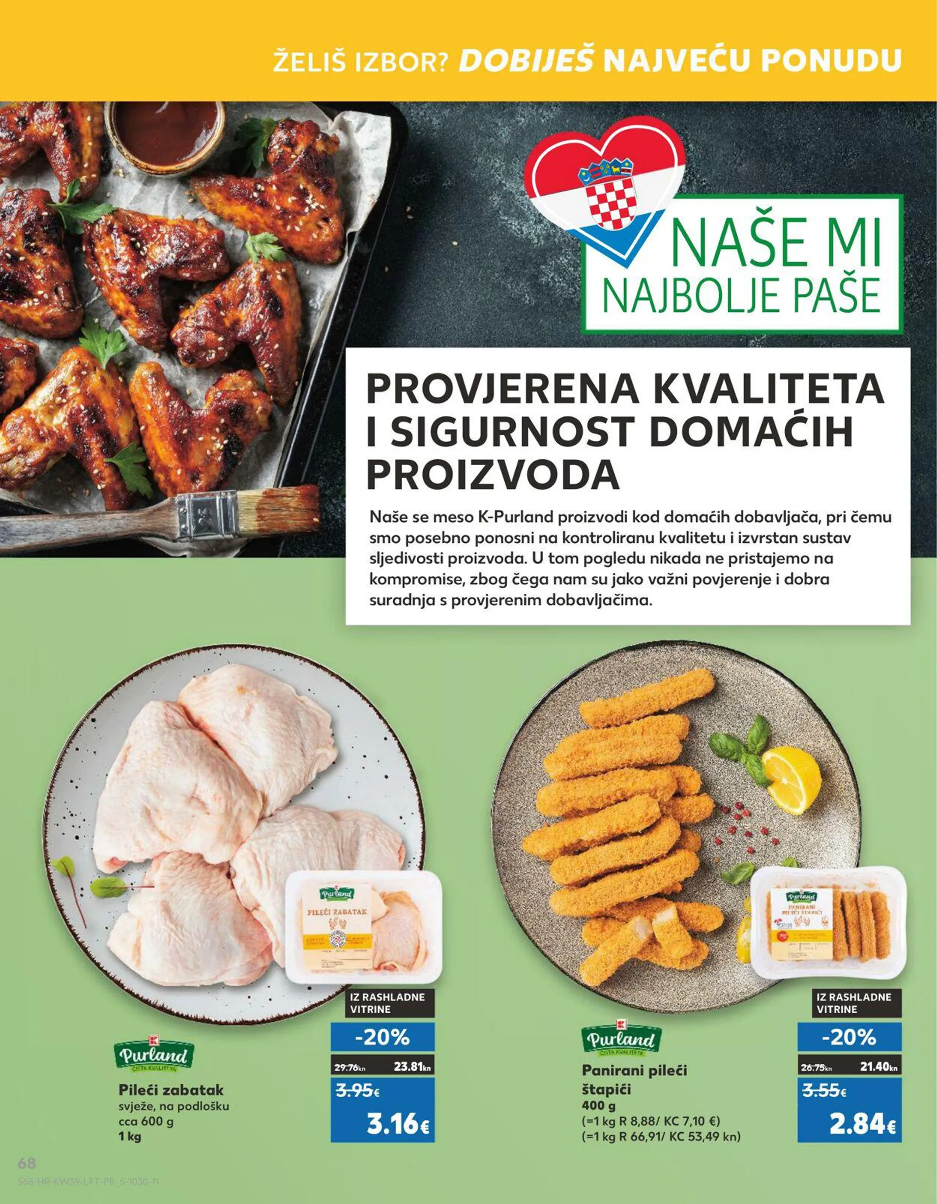 Katalog Kaufland od 27. rujna do 3. listopada 2023. - Pregled Stranica 68