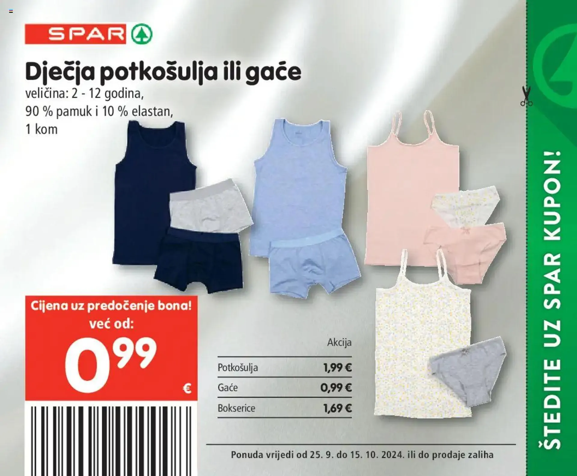 Katalog Posebne pogodnosti Spar od 25. rujna do 15. listopada 2024. - Pregled Stranica 4