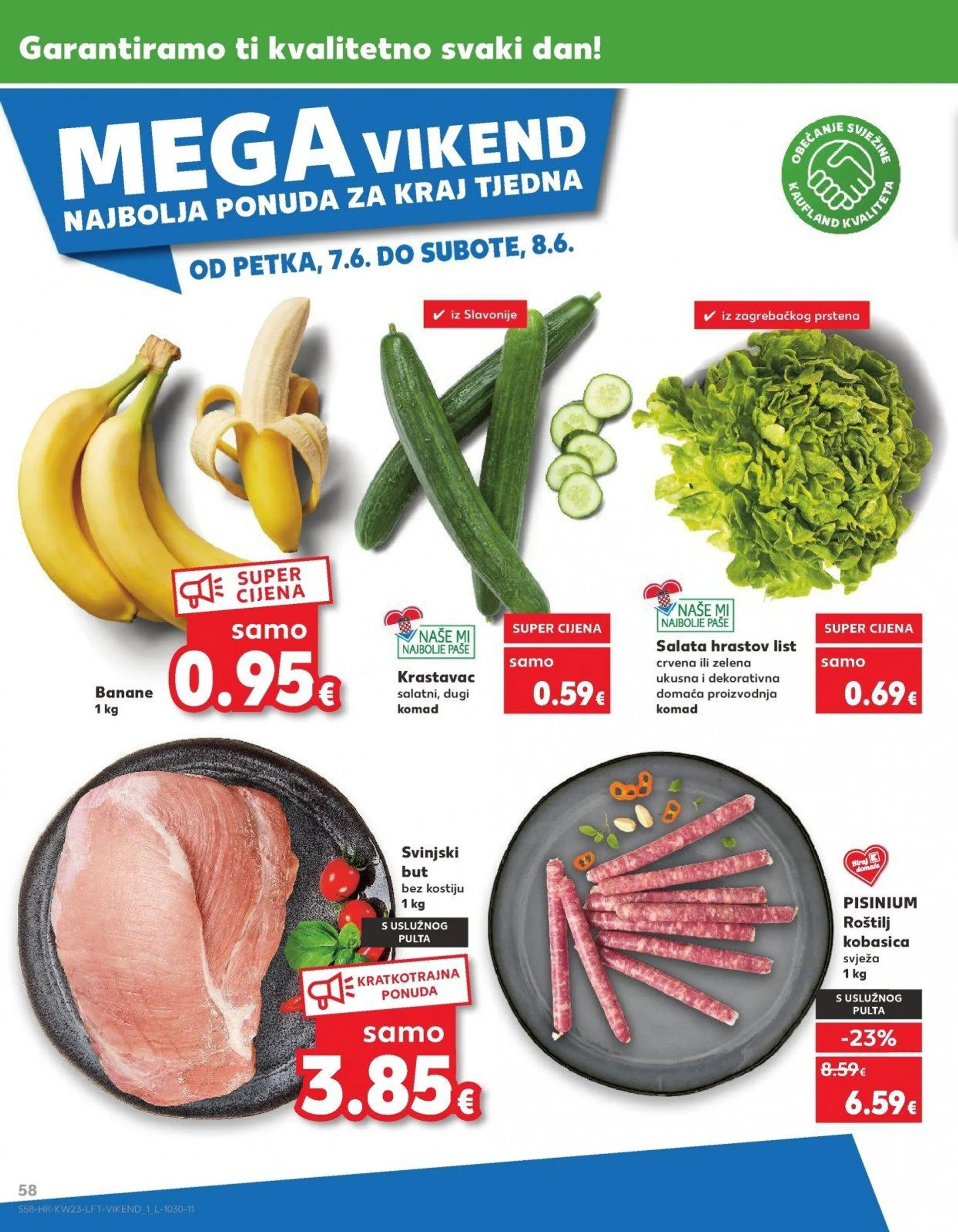 Katalog Kaufland katalog do 11.06.2024 od 5. lipnja do 11. lipnja 2024. - Pregled Stranica 58