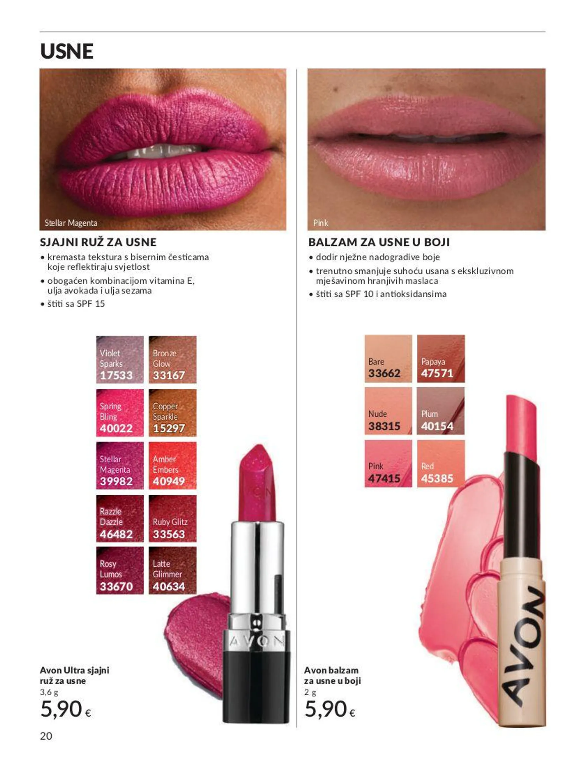 Katalog Avon od 2. rujna do 6. listopada 2024. - Pregled Stranica 20