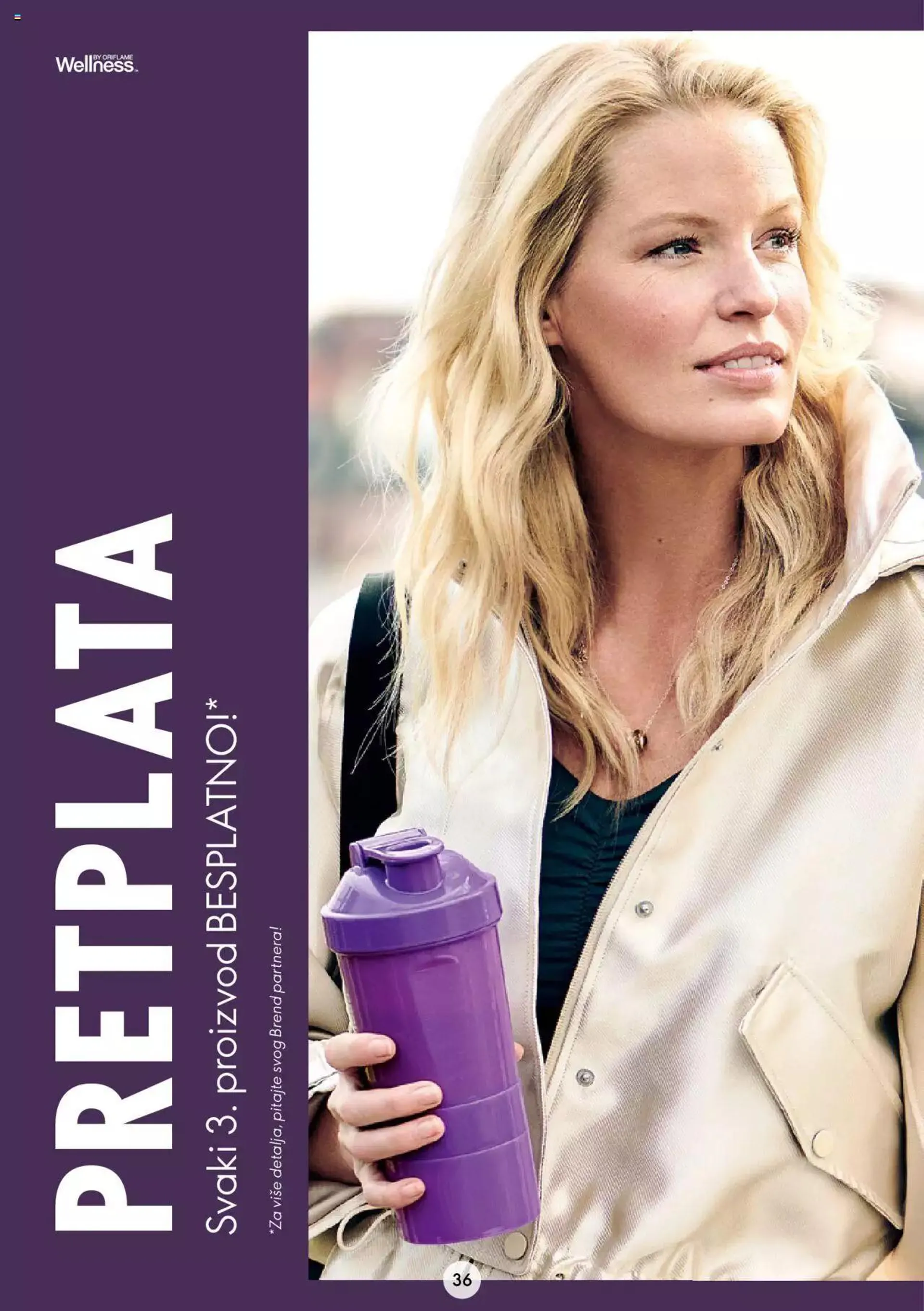 Katalog Oriflame Wellness eKatalog od 27. veljače do 22. kolovoza 2023. - Pregled Stranica 36