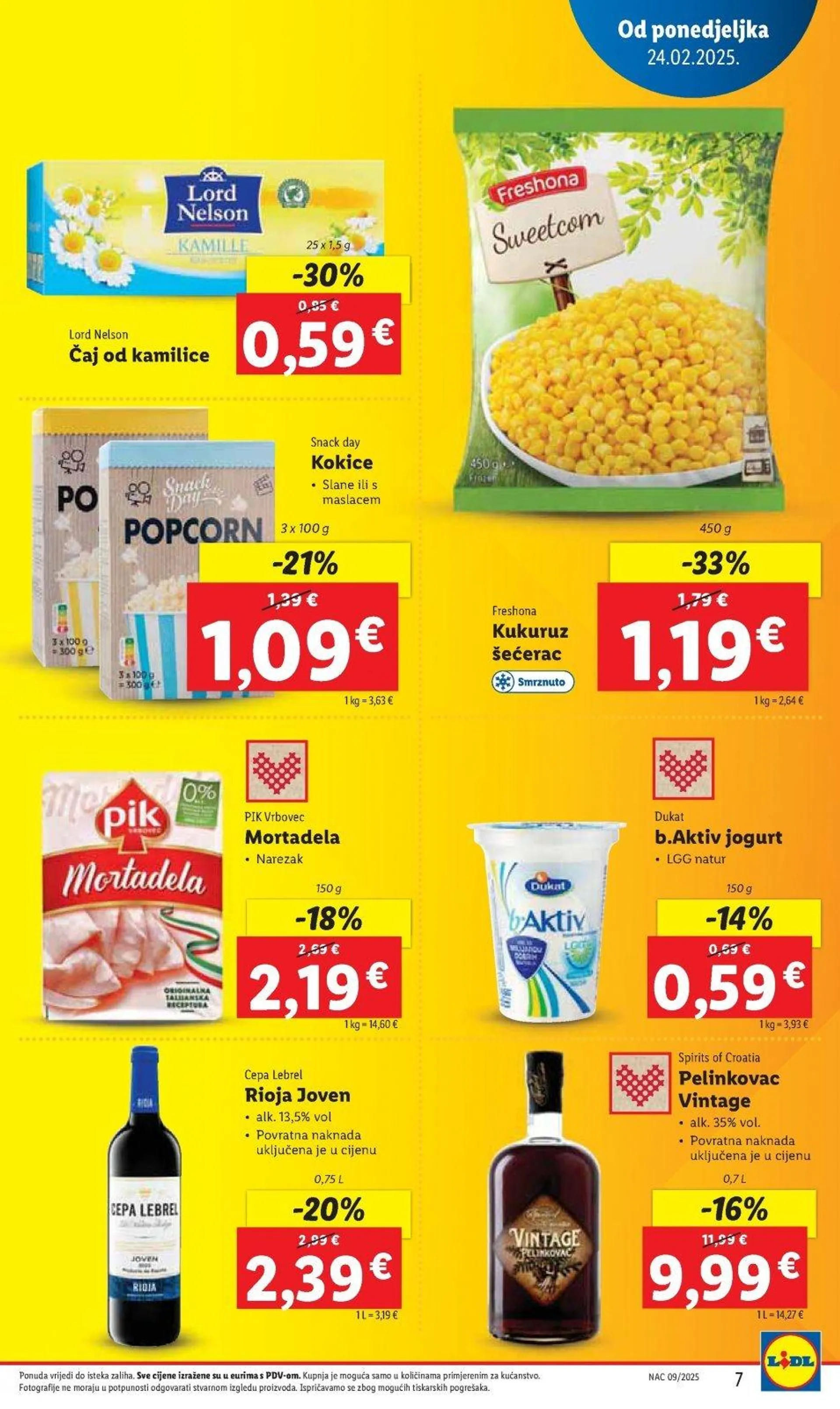 Katalog Lidl katalog do 02.03.2025 od 20. veljače do 2. ožujka 2025. - Pregled Stranica 7