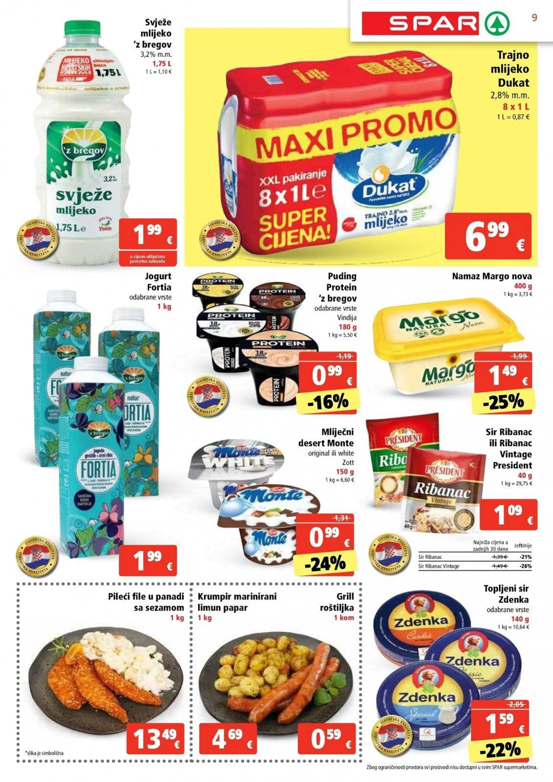 Katalog Spar katalog do 09.07.2024 od 3. srpnja do 9. srpnja 2024. - Pregled Stranica 9