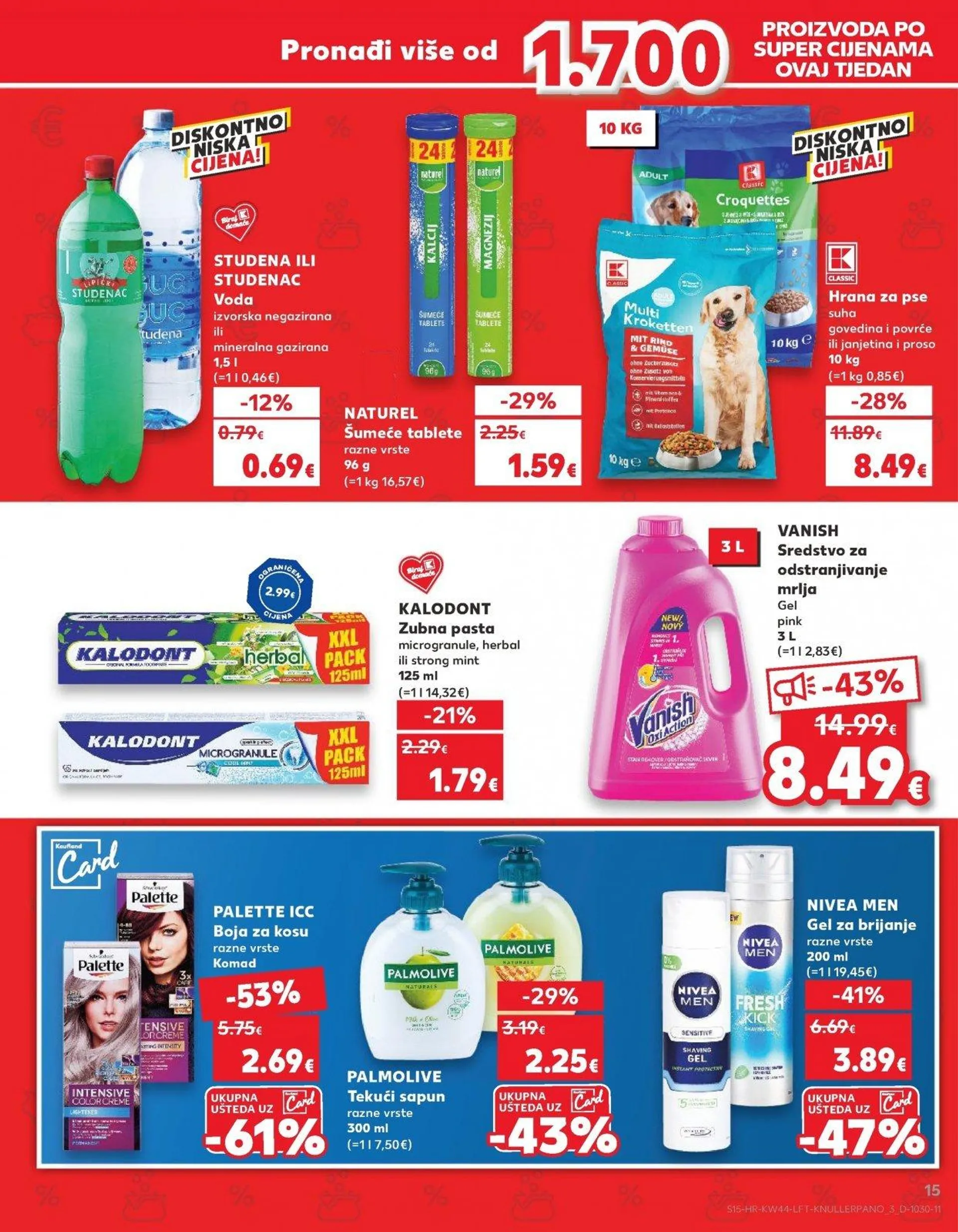 Katalog Kaufland katalog do 05.11.2024 od 30. listopada do 5. studenoga 2024. - Pregled Stranica 15