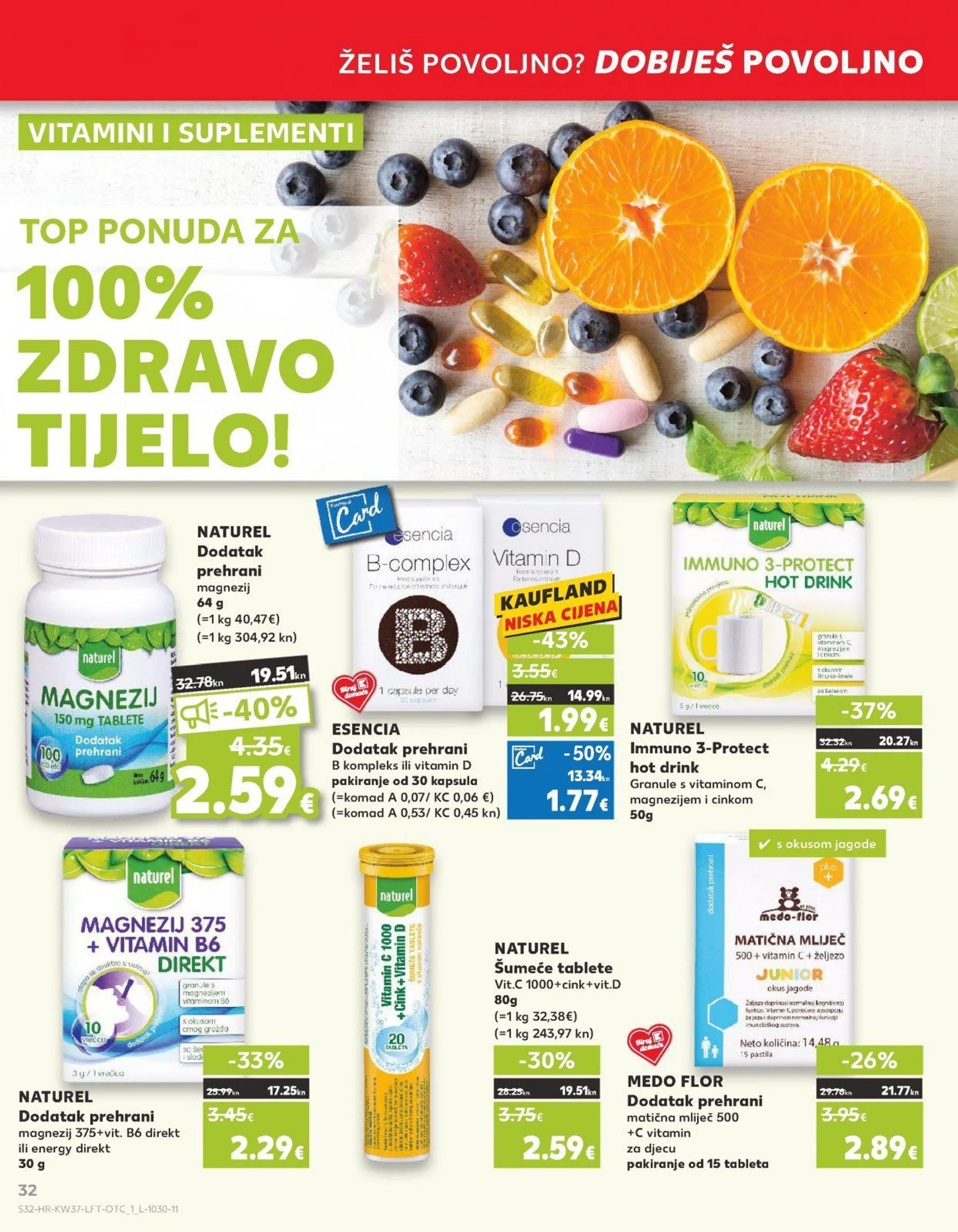 Katalog Kaufland katalog do 19.09.2023 od 13. rujna do 19. rujna 2023. - Pregled Stranica 32