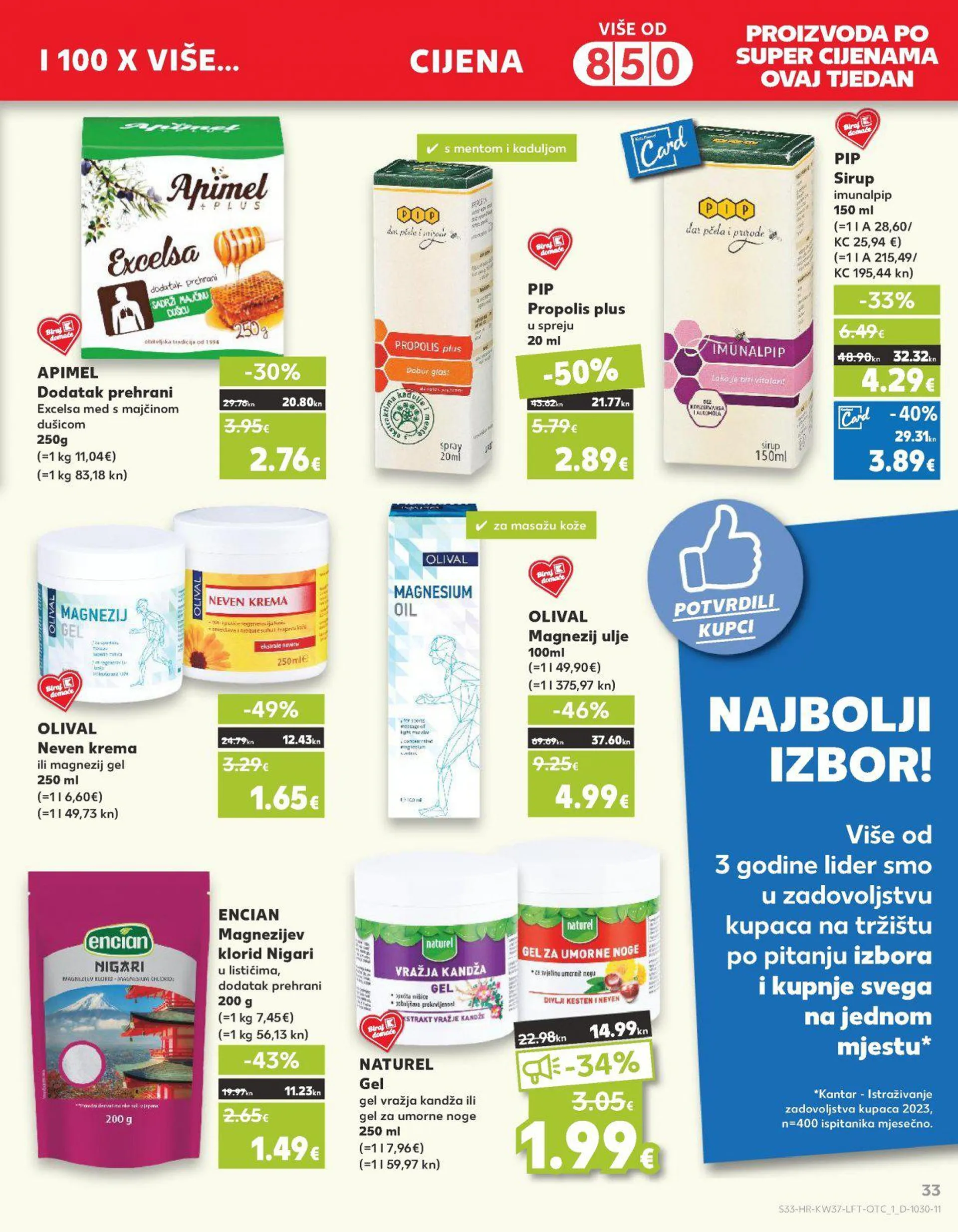 Katalog Kaufland katalog do 19.09.2023 od 13. rujna do 19. rujna 2023. - Pregled Stranica 33