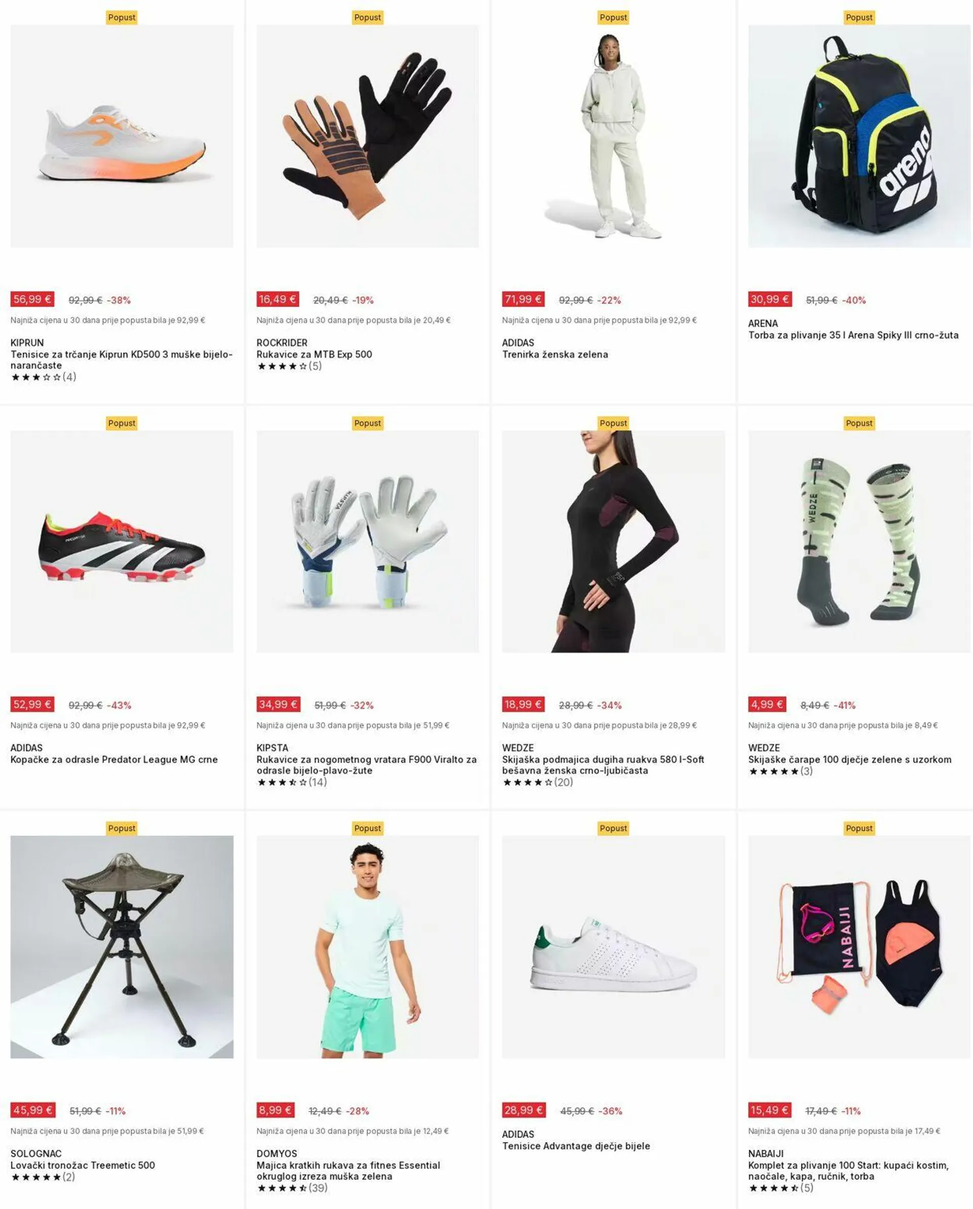 Katalog Decathlon od 4. studenoga do 10. studenoga 2024. - Pregled Stranica 39