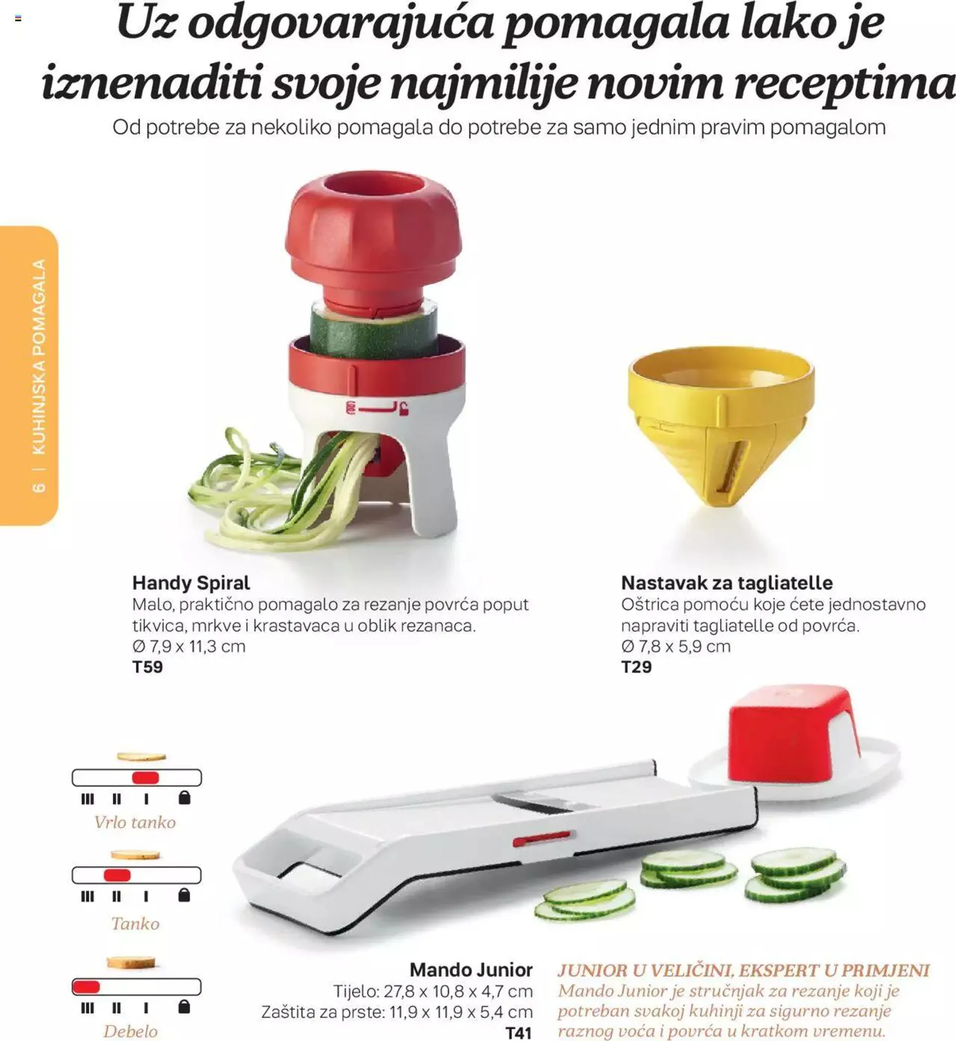 Katalog Katalog Tupperware Proljeće/Ljeto 2023 od 6. ožujka do 31. prosinca 2023. - Pregled Stranica 6