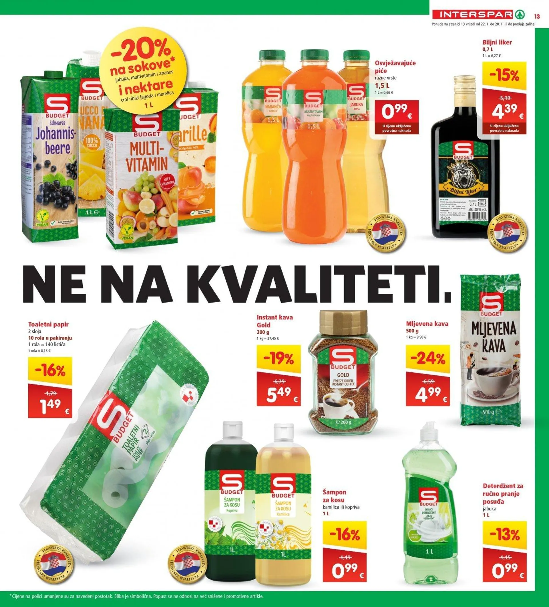 Katalog Interspar katalog do 28.01.2025 od 22. siječnja do 28. siječnja 2025. - Pregled Stranica 13