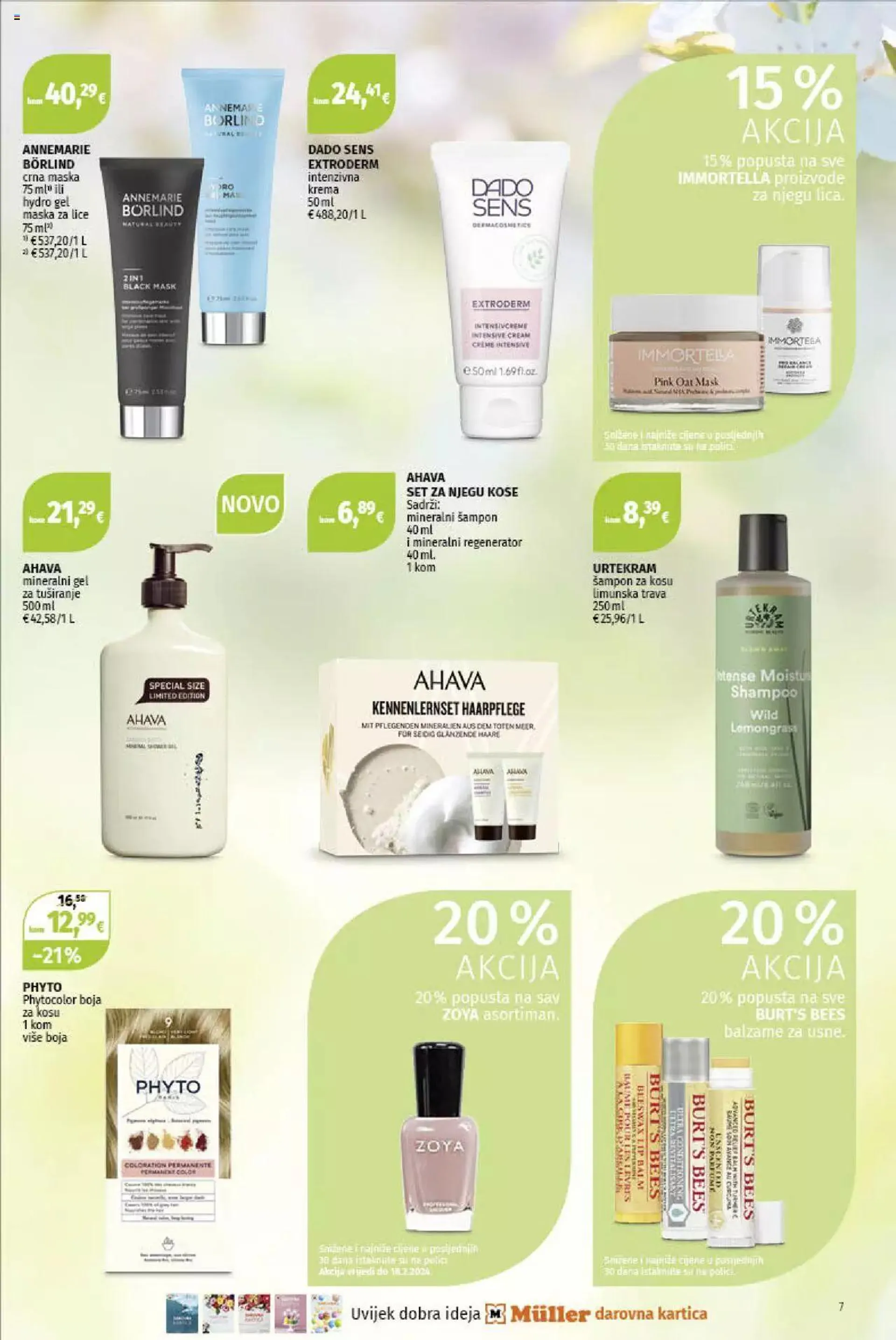 Katalog Katalog Müller od 5. veljače do 18. veljače 2024. - Pregled Stranica 7