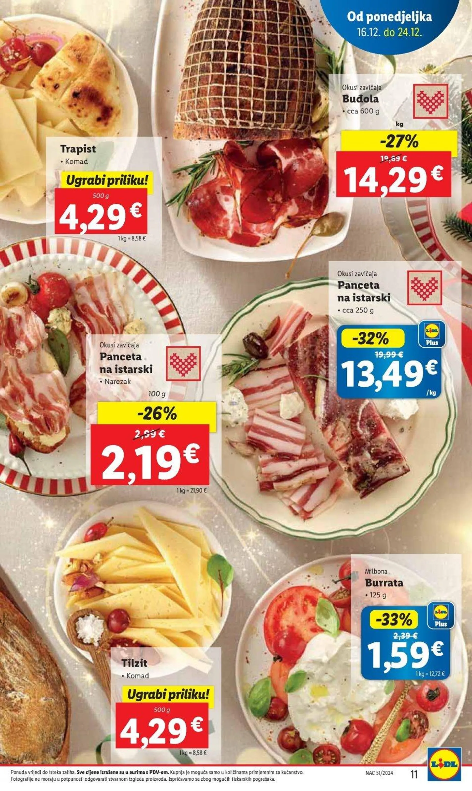 Katalog Lidl katalog do 24.12.2024 od 19. prosinca do 24. prosinca 2024. - Pregled Stranica 11