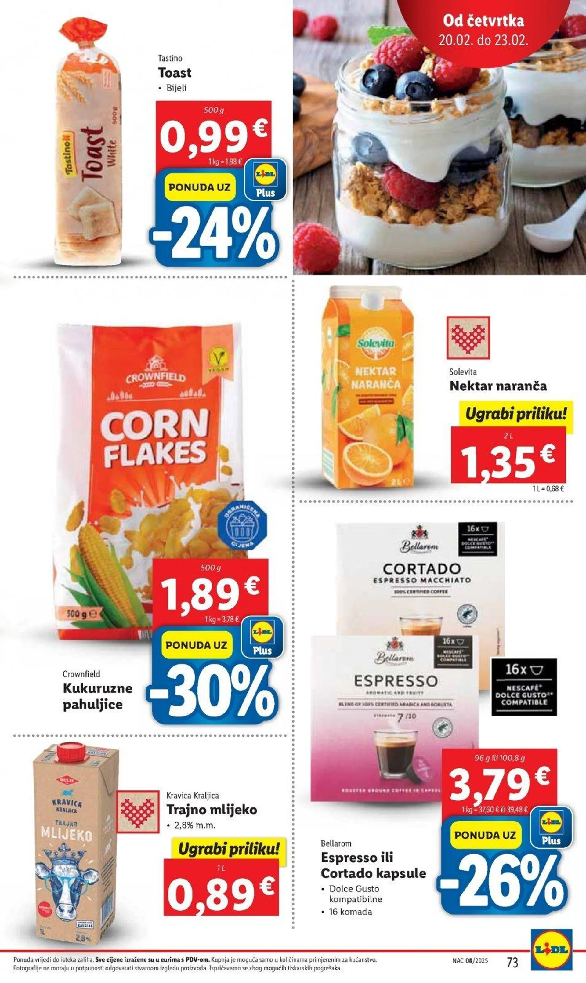 Katalog Lidl katalog do 23.02.2025 od 13. veljače do 23. veljače 2025. - Pregled Stranica 73